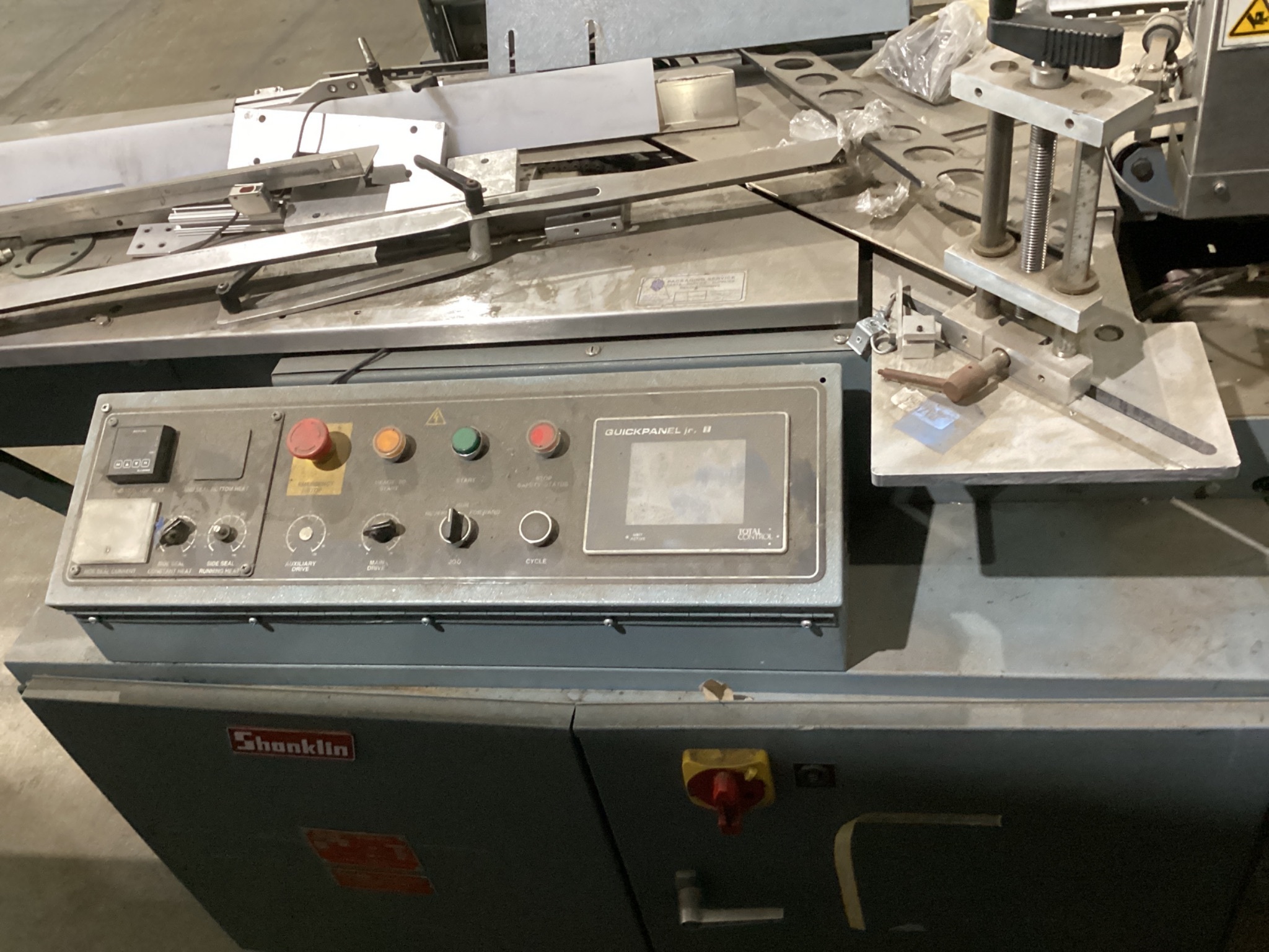 SHANKLIN F-5A Automatic L-Sealer USED 7