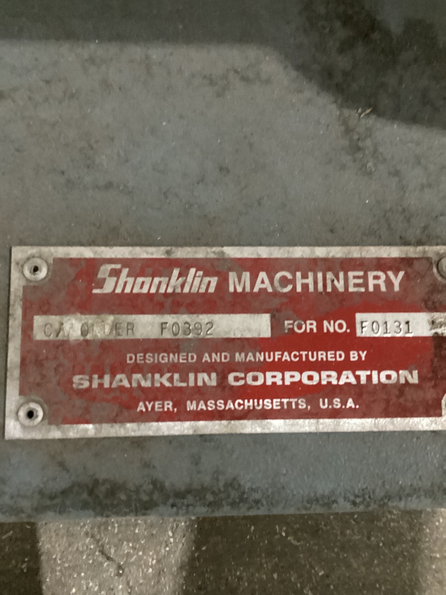 SHANKLIN F0392 Centerfolder USED 1