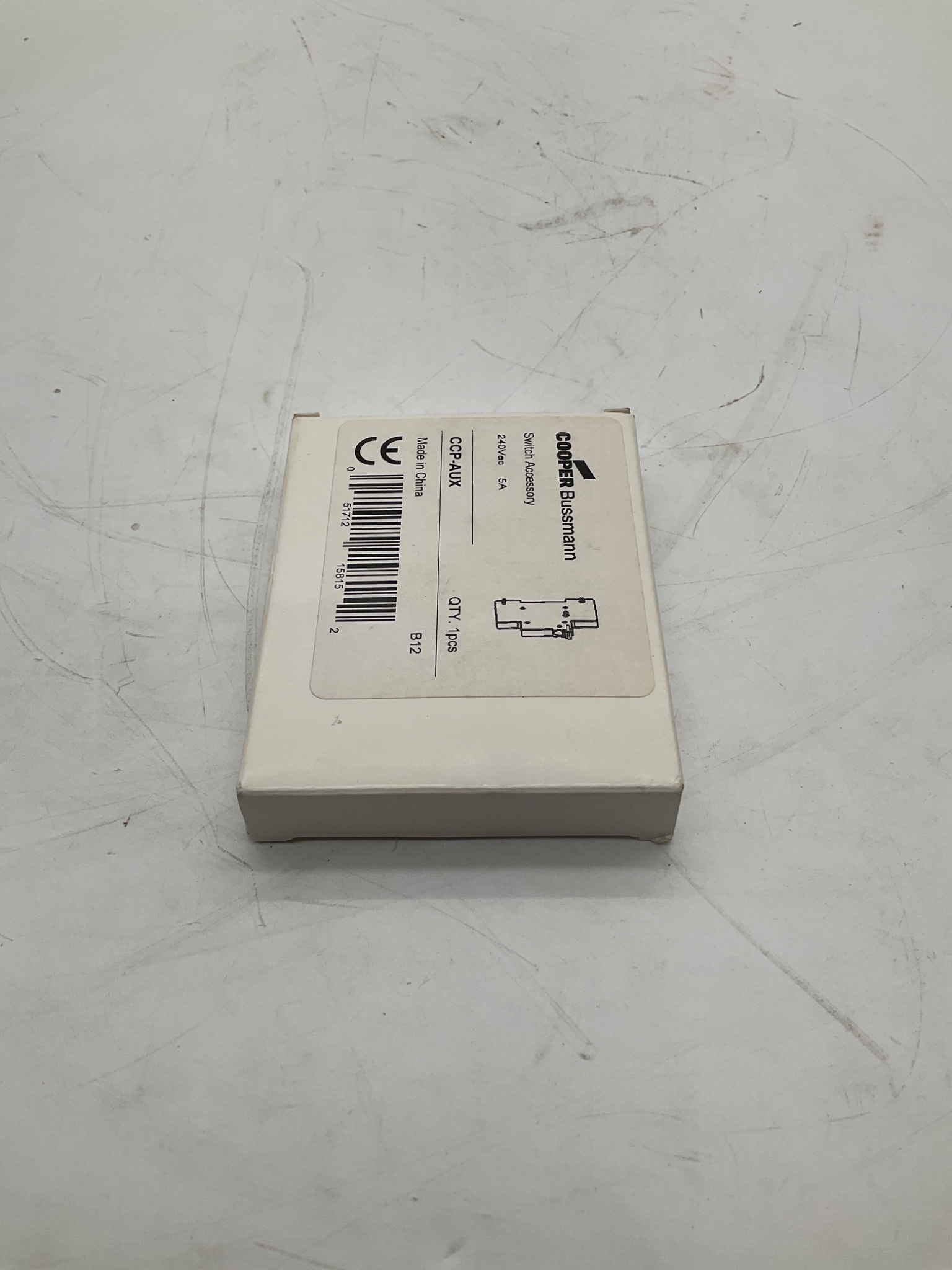 COOPER BUSSMANN CCP-AUX Auxiliary Contact Block NEW 2