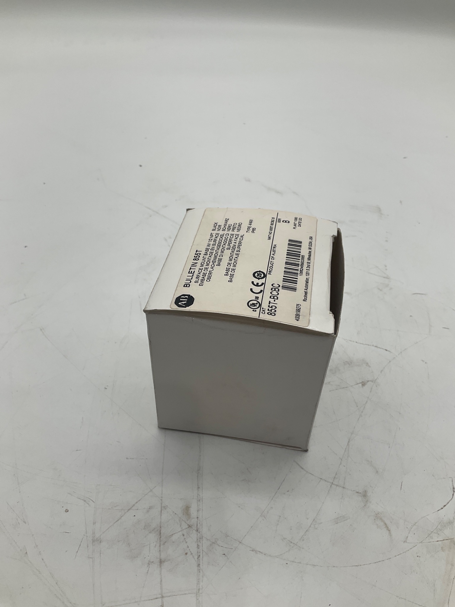 ALLEN-BRADLEY 855T-BCBC Surface Mount Base 1/2" NPT IP65 NEW 3