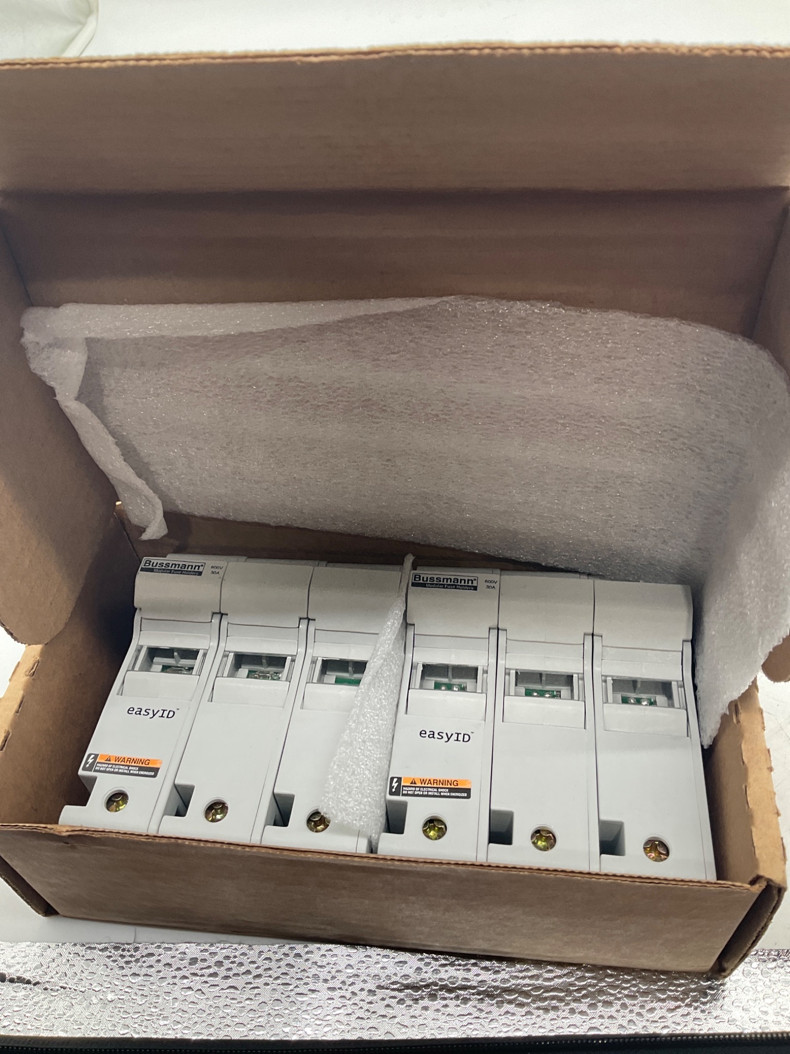 EATON BUSSMANN CH30J3I Class J Fuse Holder 3 Pole 30A NEW 0