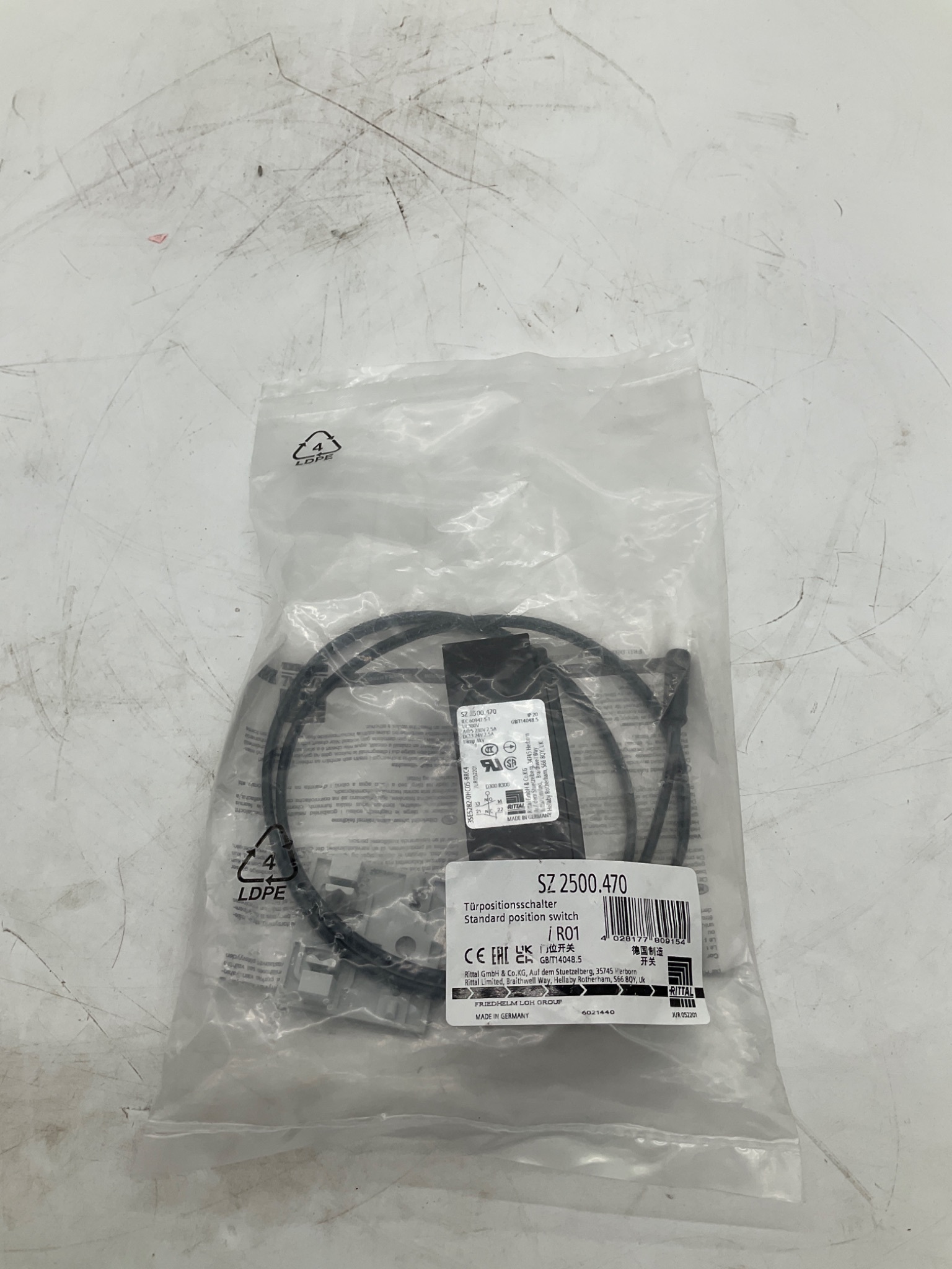 RITTAL SZ 2500.470 Door Position Switch NEW 0