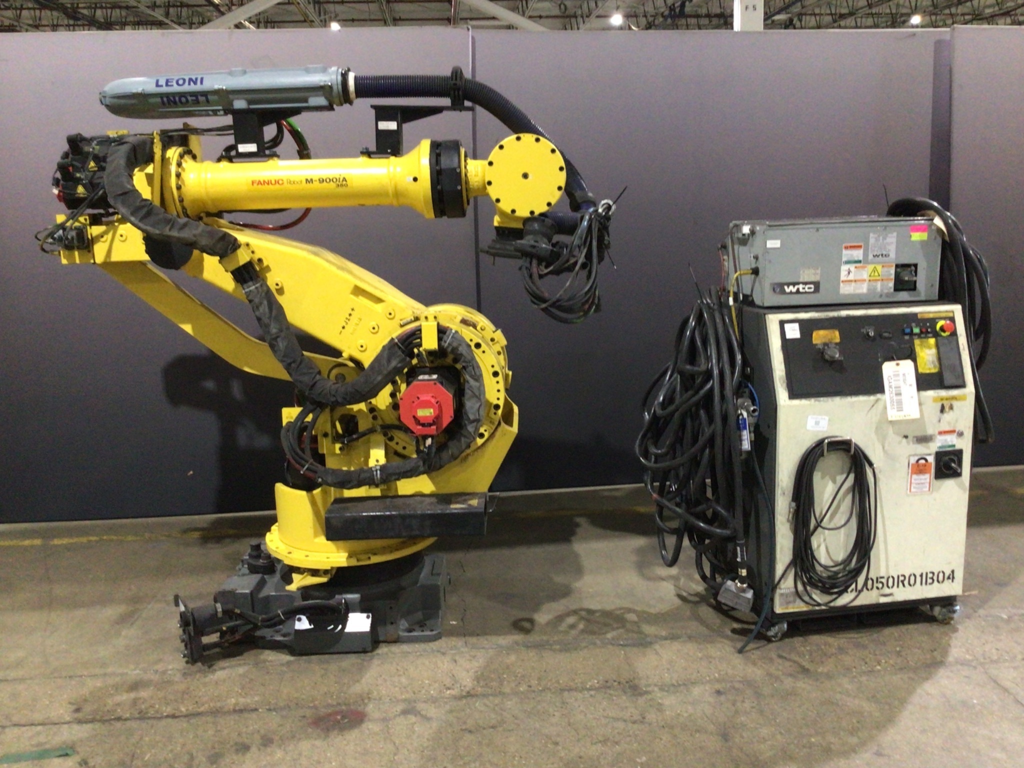 FANUC M-900iA/350 Complete With R-30iA Controller & WTC 6005 Weld Control USED 0