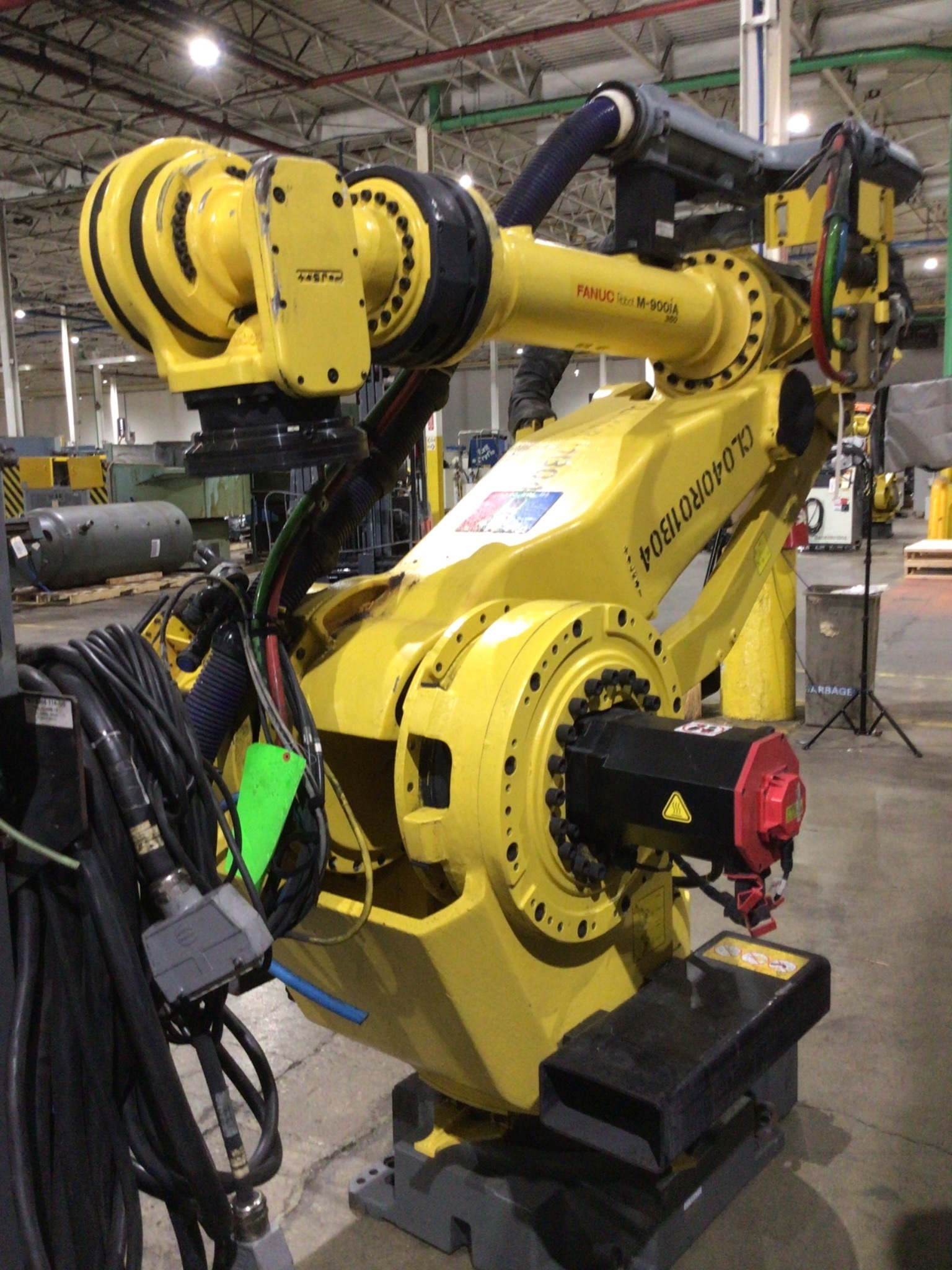 FANUC M-900iA/350 Complete With R-30iA Controller & WTC 6005 Weld Control USED 3