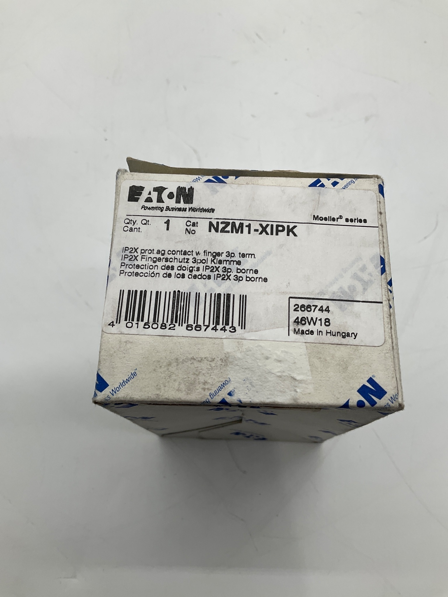 EATON NZM1-XIPK Finger Protection Terminal Cover Kit NEW 4