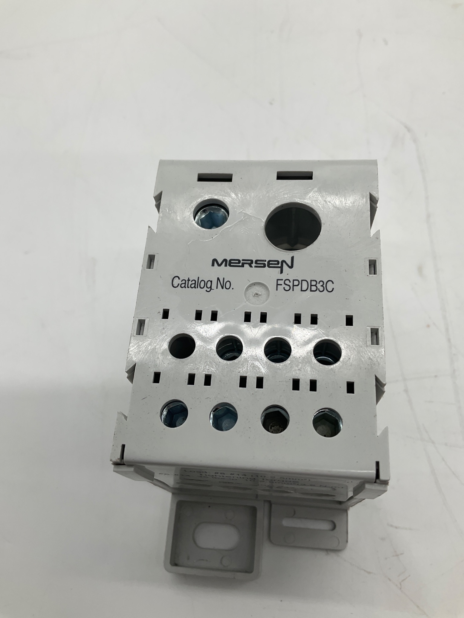 MERSEN FSPDB3C Power Distribution Block 310A 3-Pole NEW 4