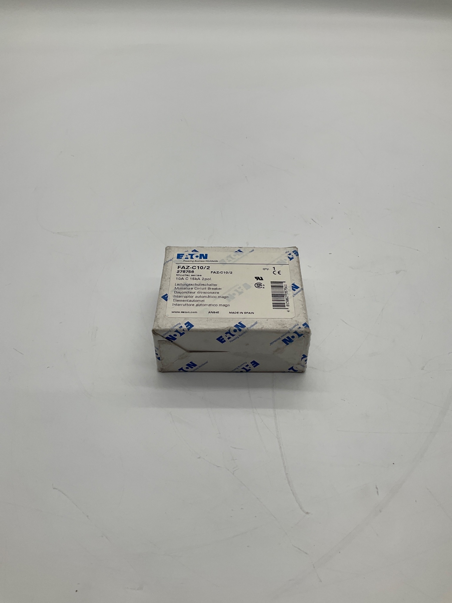 EATON FAZ-C10/2 Miniature Circuit Breaker 10A 2-Pole NEW 2
