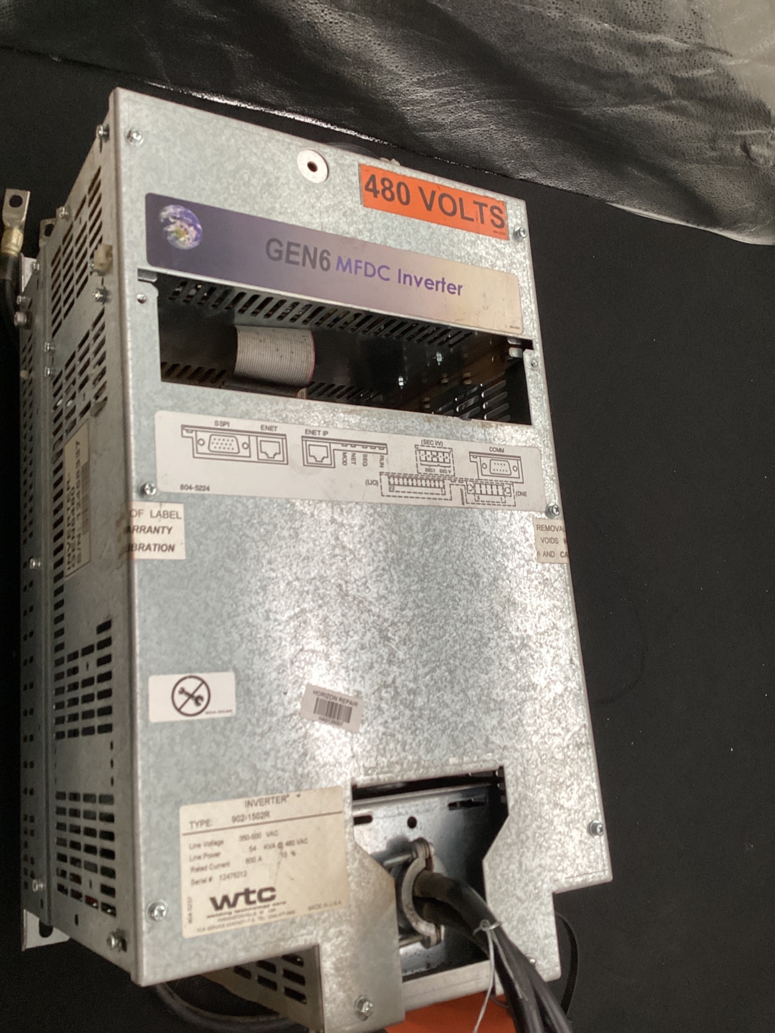 WTC 902-1502R GEN6 MFDC WELDING INVERTER CONTROL UNIT WT6000 USED 1