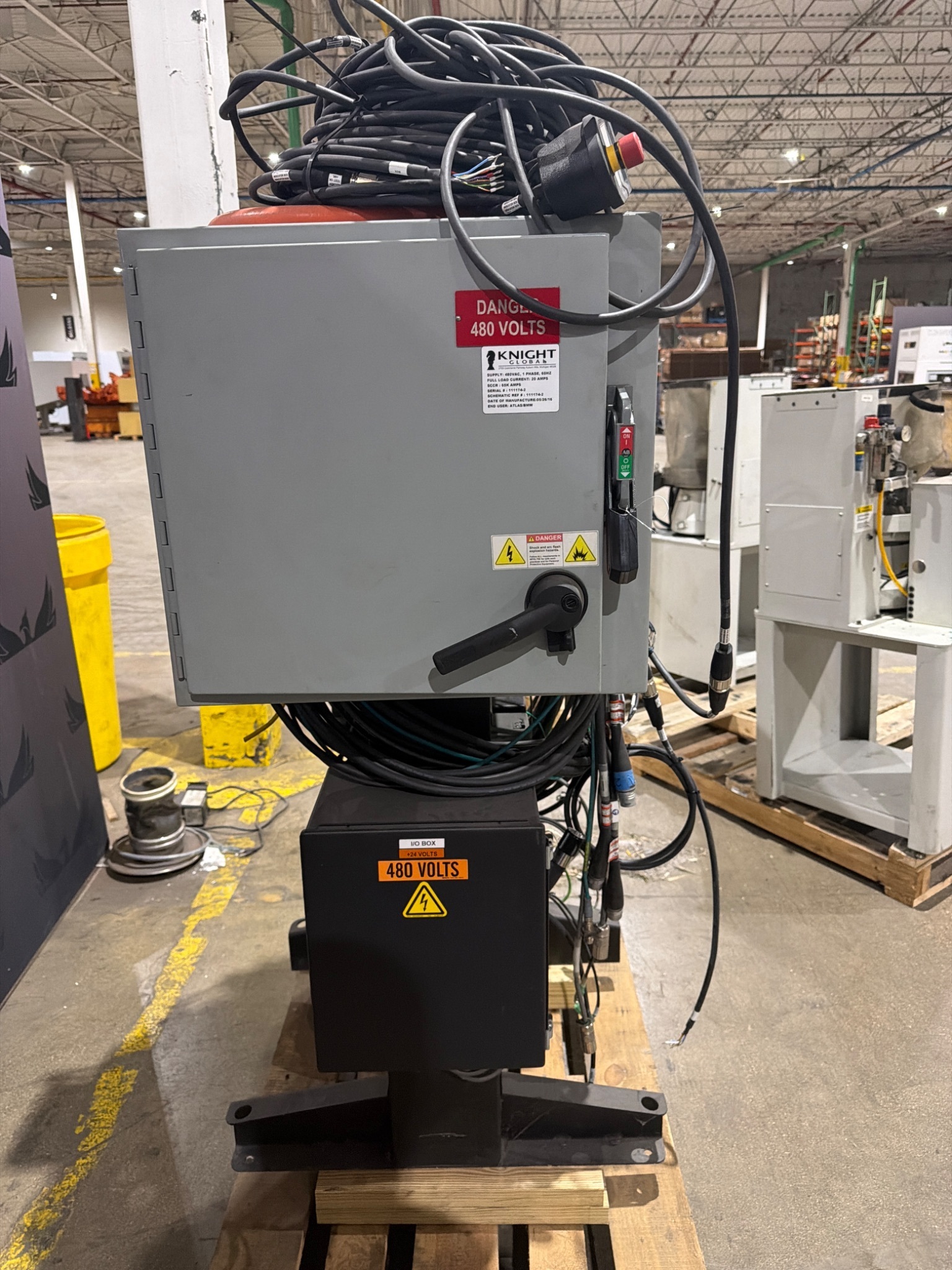 Atlas Copco 62897B Industrial Tightening Control System 480V USED 4