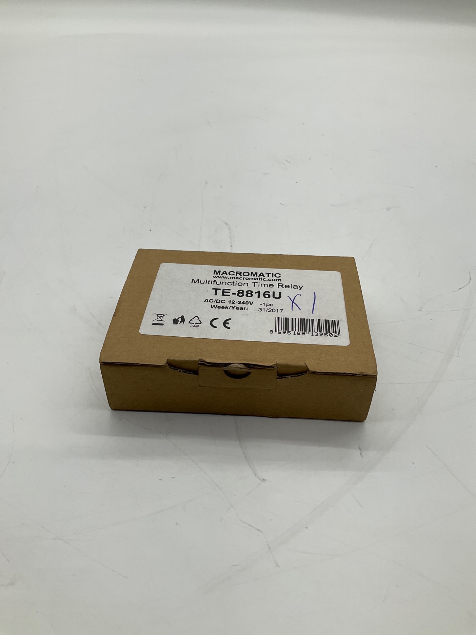 MACROMATIC TE-8816U Multifunction Time Relay 12-240V AC/DC NEW 0