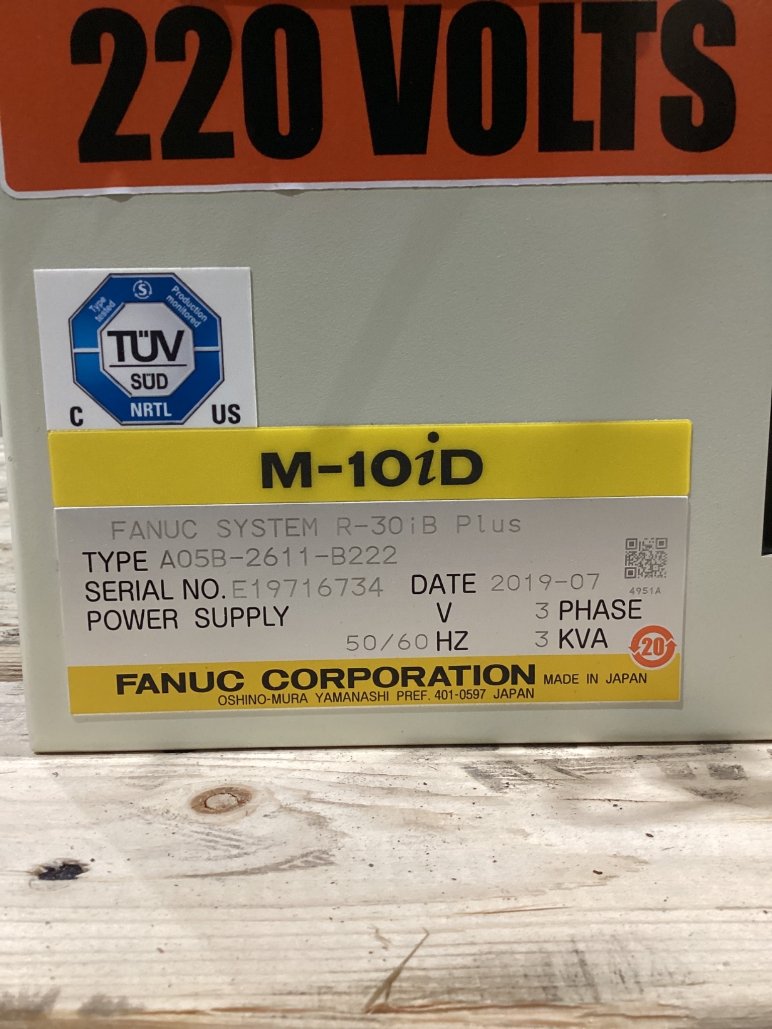 FANUC M-10iD/10L With R-30iB Plus Controller USED 2