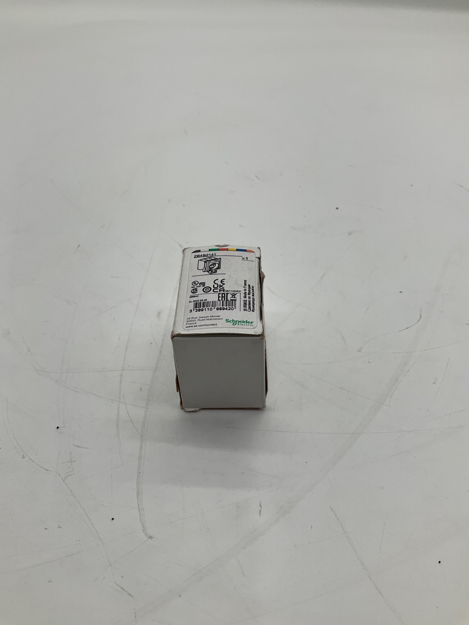 SCHNEIDER ELECTRIC ZB4BZ141 Mounting Collar With Integral LED Block NEW 0