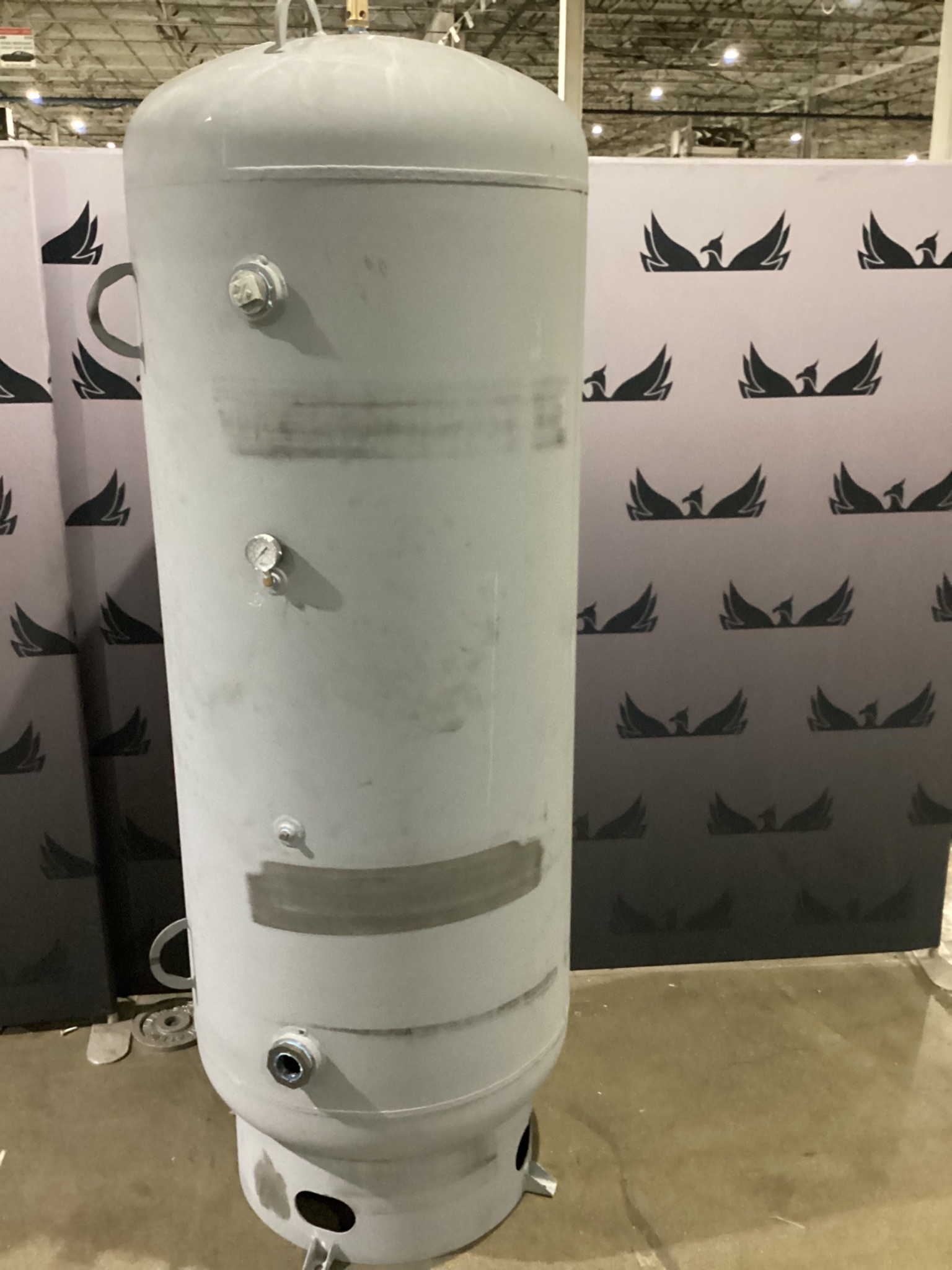 SAMUEL PRESSURE VESSEL GROUP A10055 Vertical Air Receiver Tank USED 0