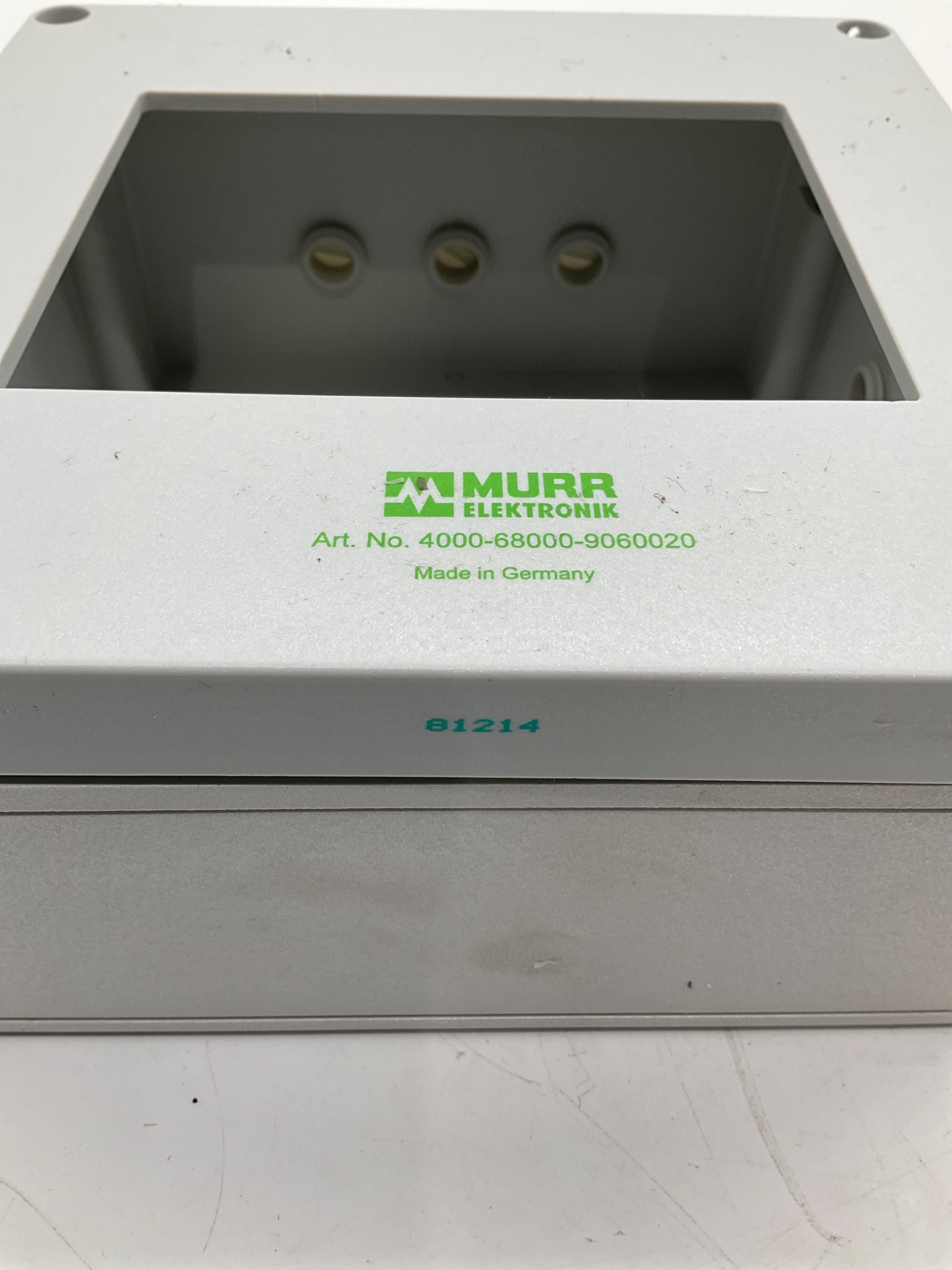 MURR ELEKTRONIK 4000-68000-9060020 Enclosure NEW 3