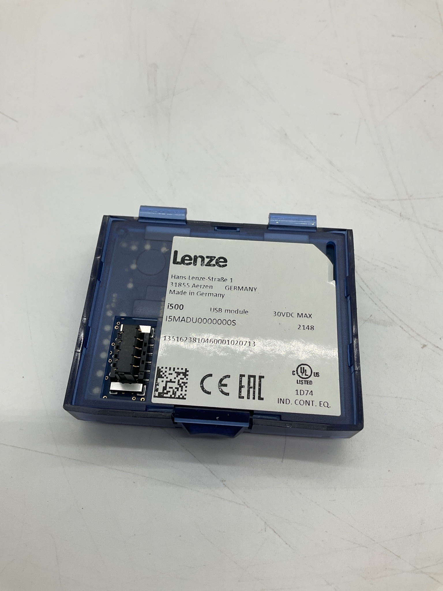 LENZE I5MADU0000000S i500 USB Module NEW 2