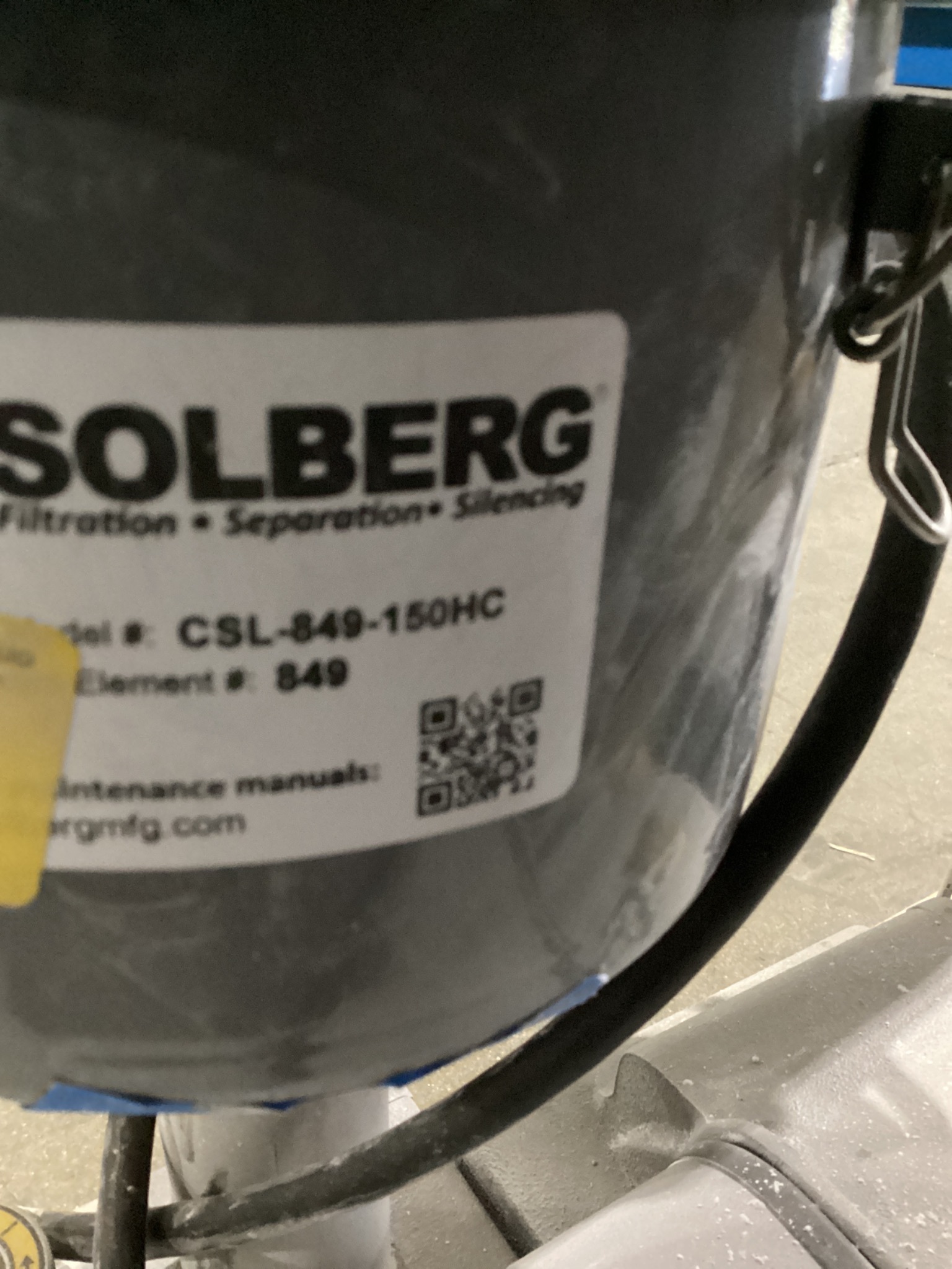 DEKKER 98150237SG Vacuum Pump 5.5HP USED 3