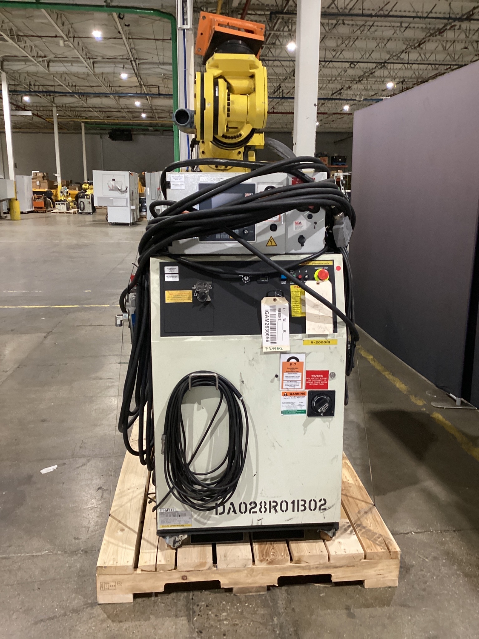 FANUC R-2000iB/185L Complete With R-30iA Controller & SCA Dispensing System USED 1