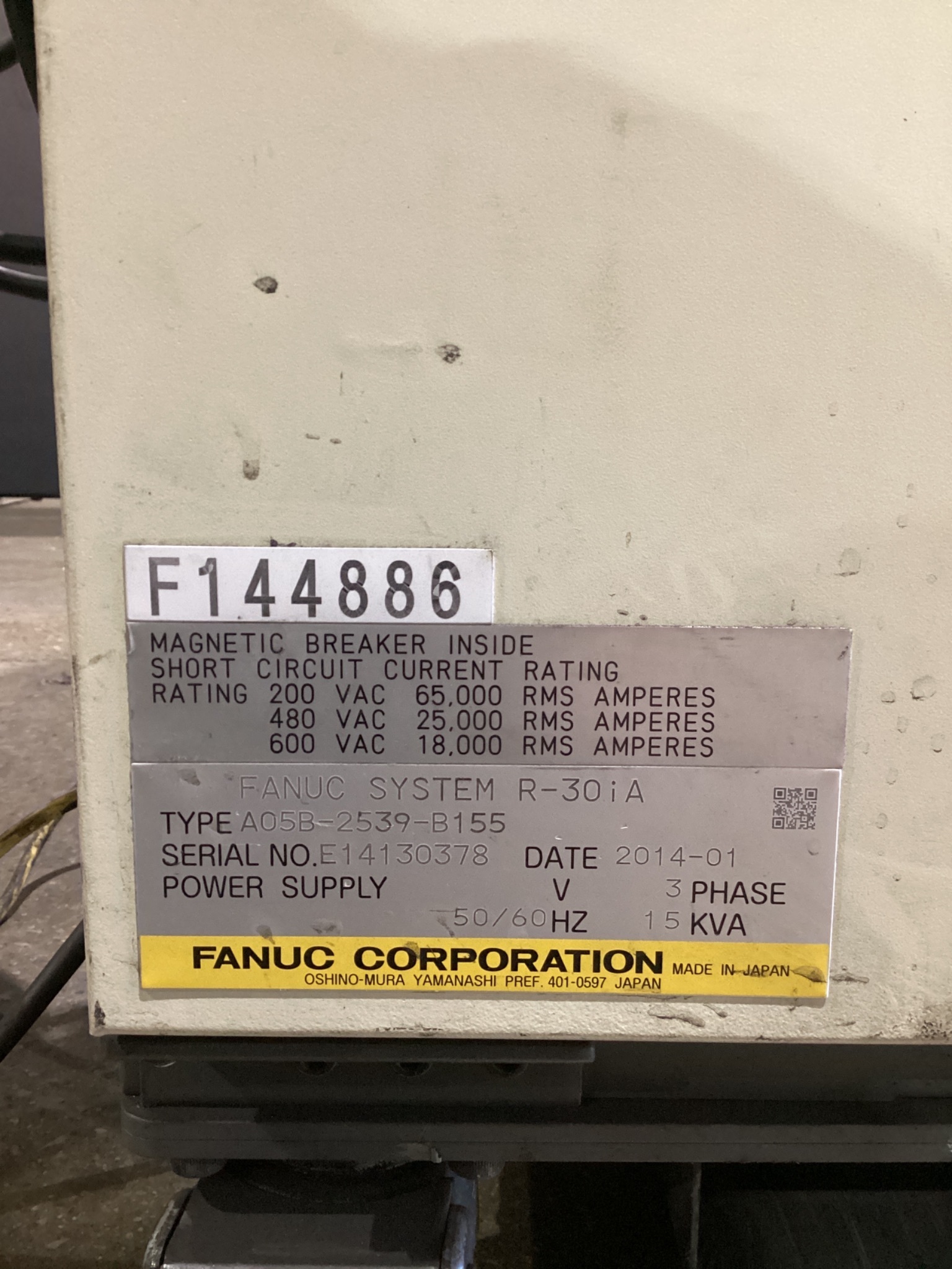 FANUC M-900iA/260L Complete With R-30iA Controller USED 1