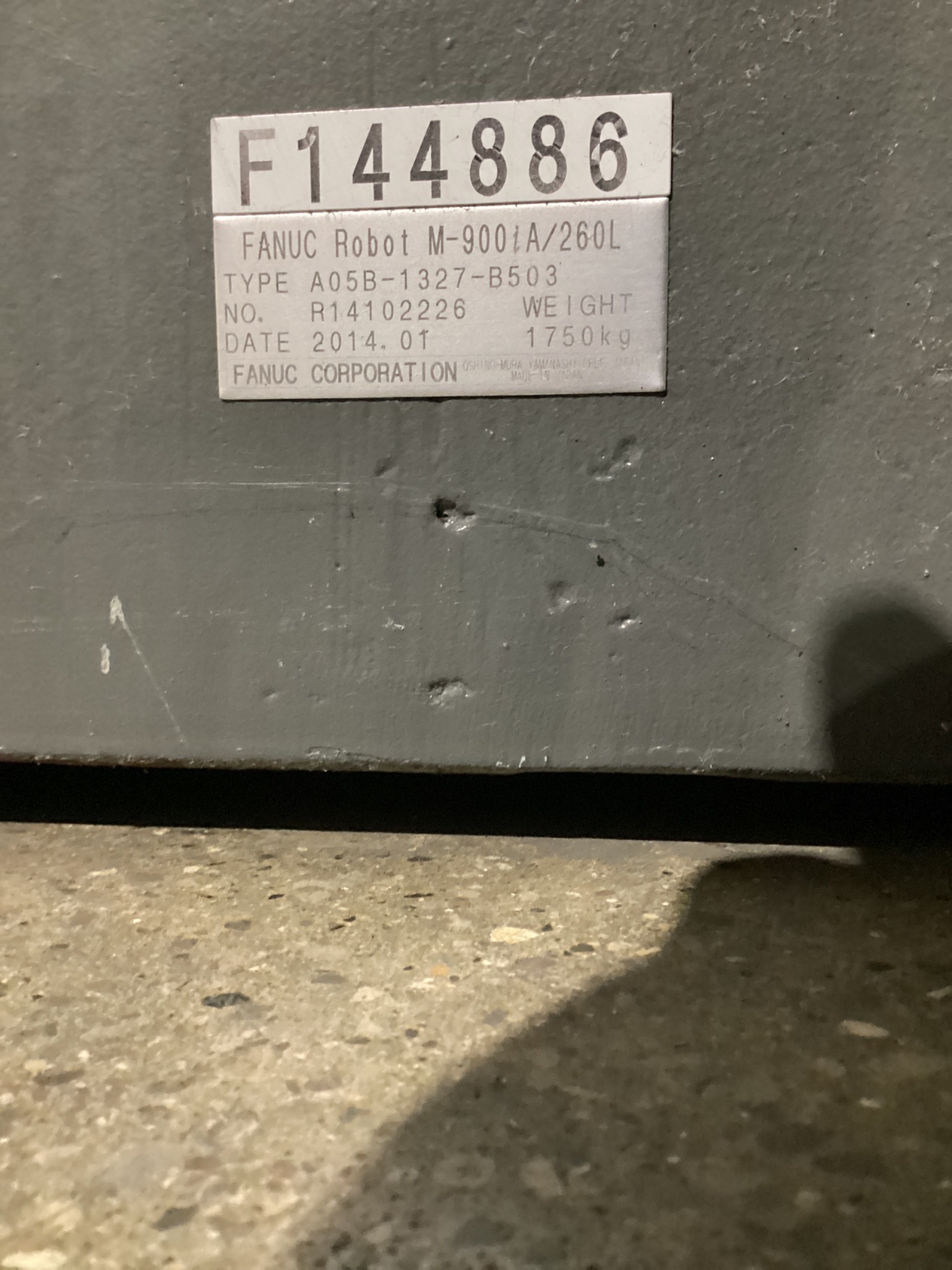 FANUC M-900iA/260L Complete With R-30iA Controller USED 7