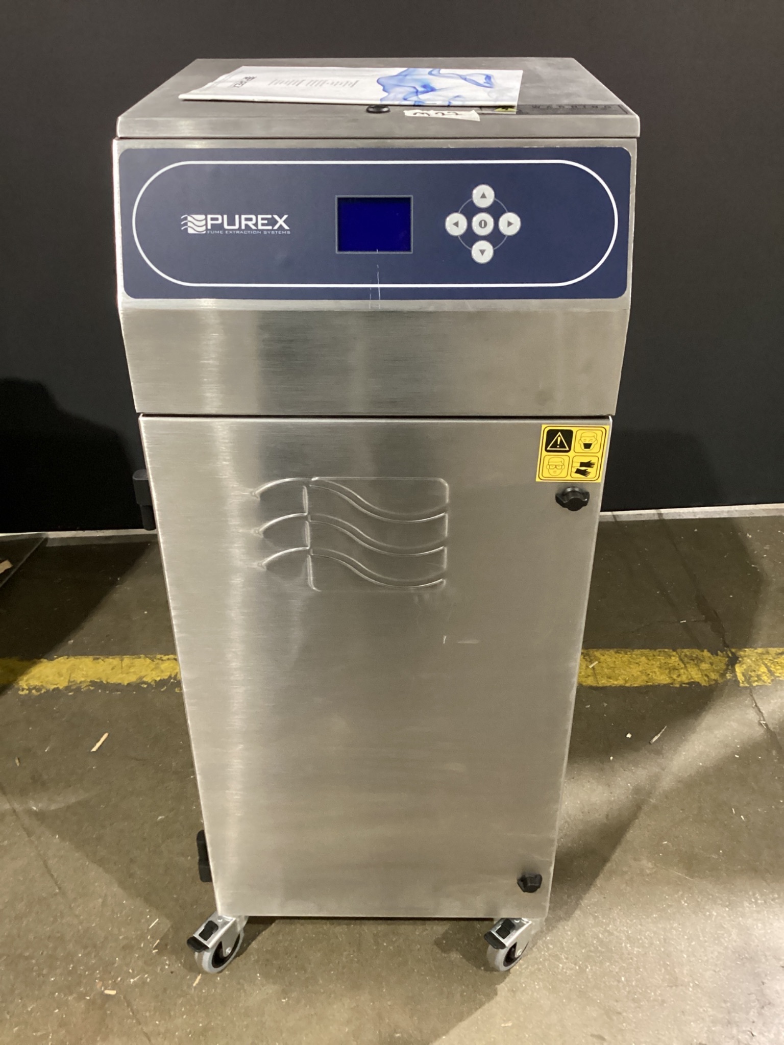 PUREX 0LX4010D 9000-400i Volume Control Fume Extraction System NEW 0