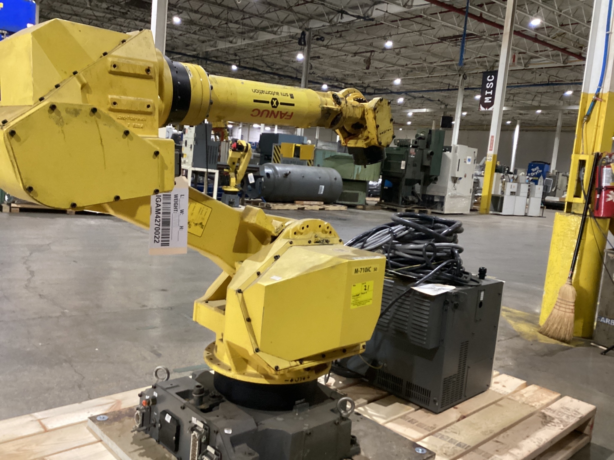 FANUC M-710iC/50 Complete With R-30iB Controller USED 4