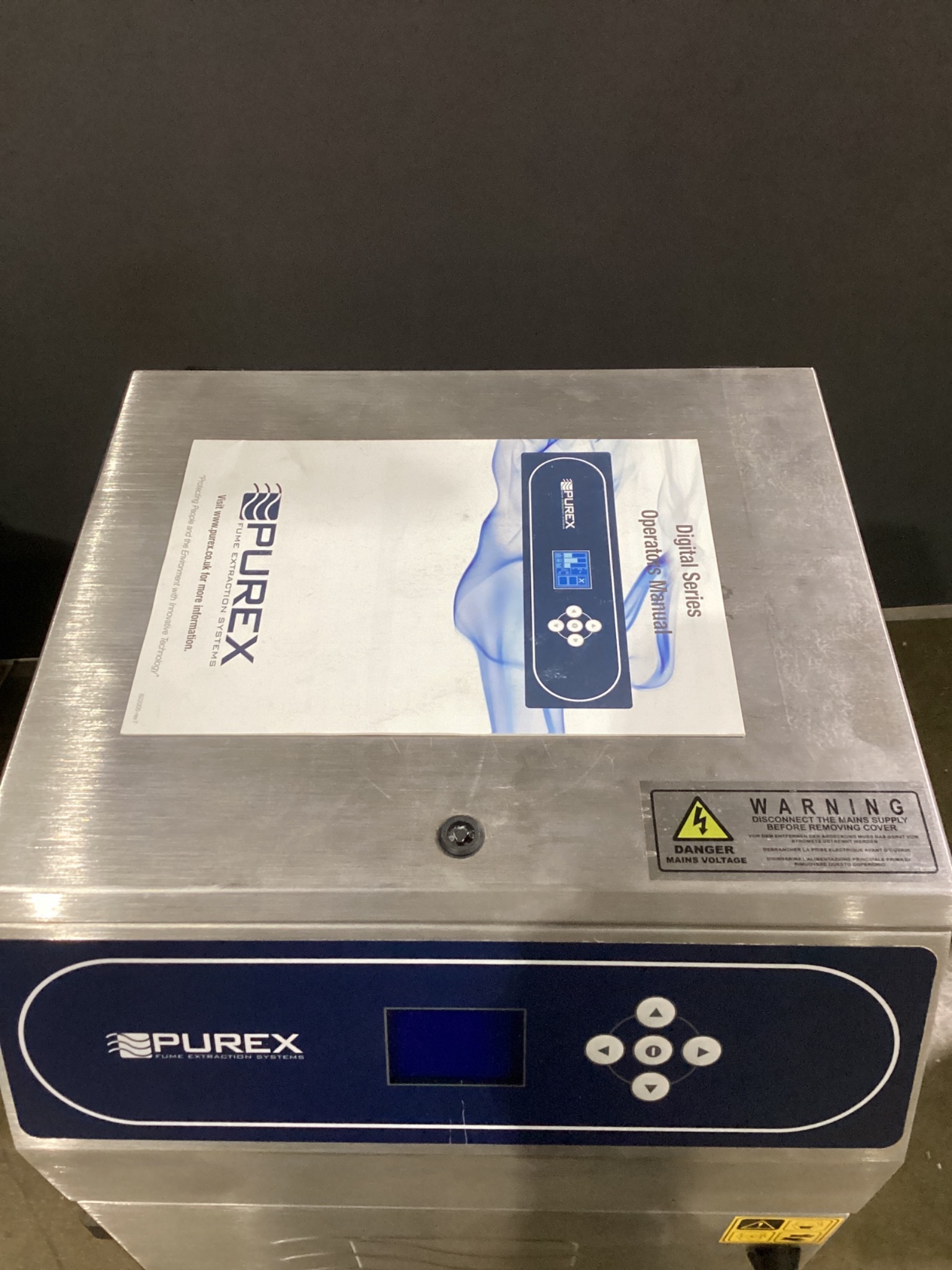 PUREX 0LX4010D 9000-400i Volume Control Fume Extraction System NEW 3