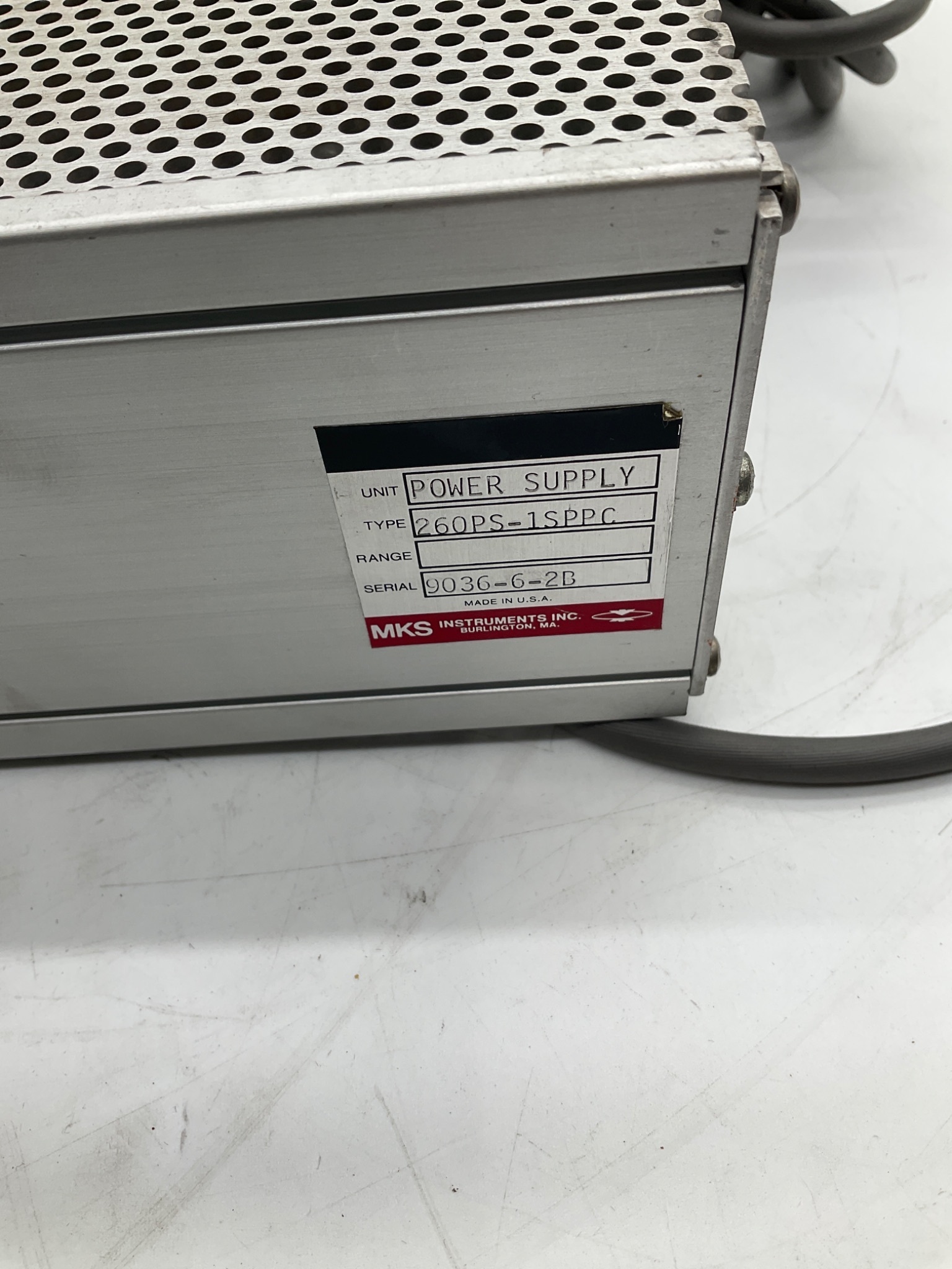 MKS 260PS-1SPPC Rack Mount Power Supply USED 0