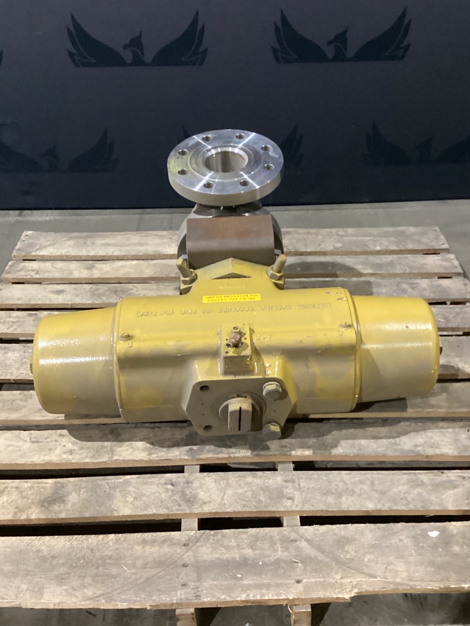 HYTORK EIA-2585-S80-300 Pneumatic Actuated Ball Valve Assembly USED 0
