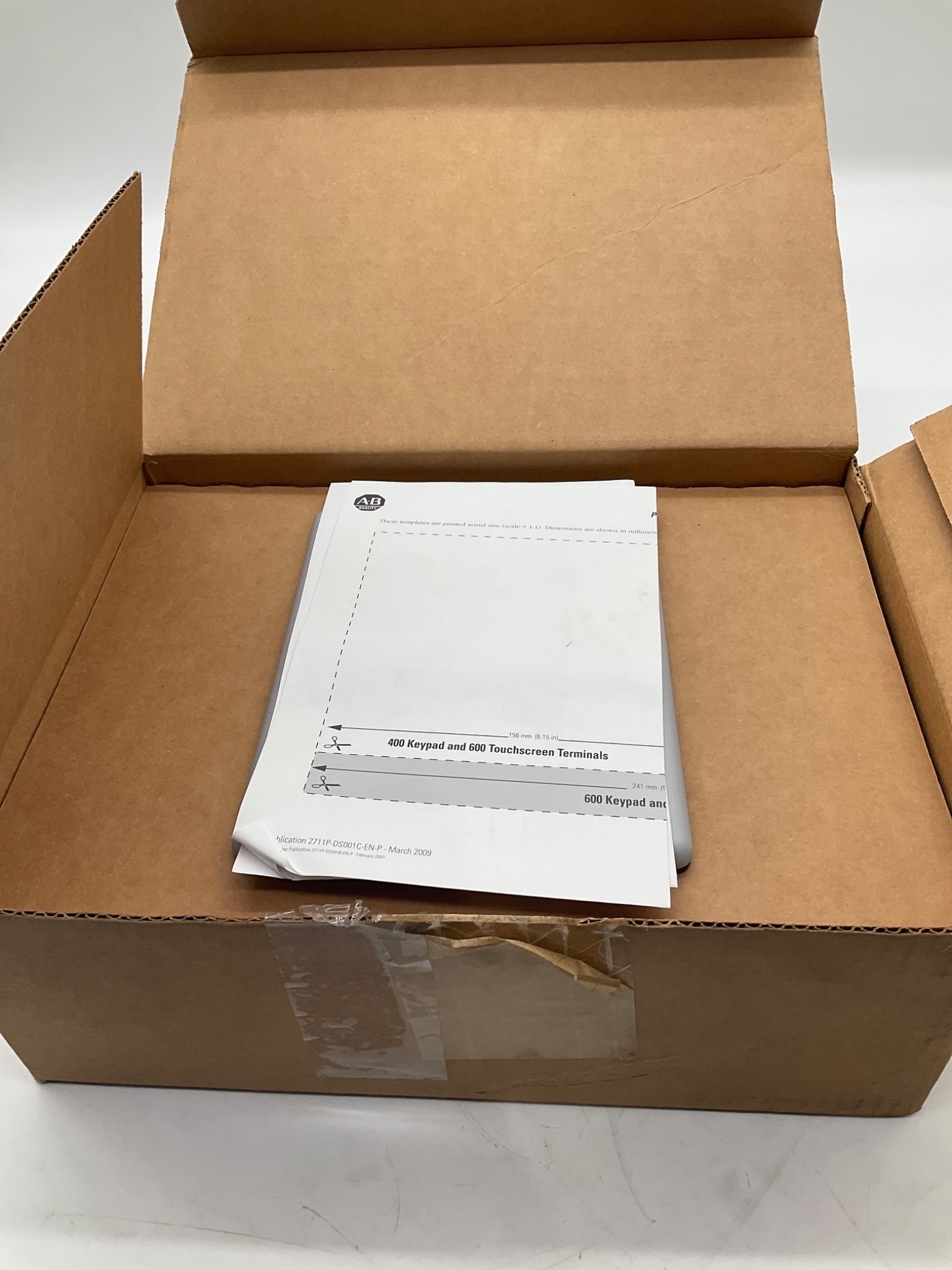 Allen-Bradley 2711PC-T6C20D8 PanelView Plus Compact 600 6in HMI NEW 4