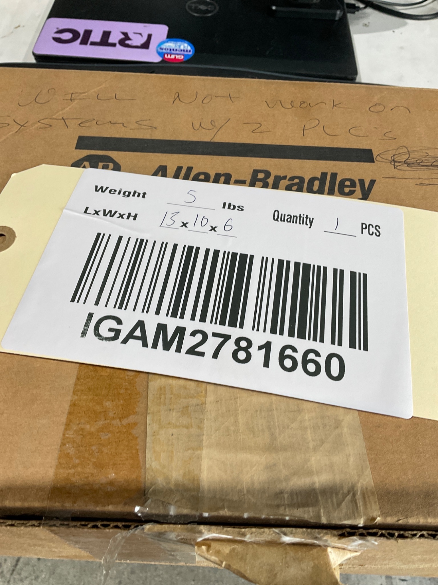 Allen-Bradley 2711PC-T6C20D8 PanelView Plus Compact 600 6in HMI NEW 5