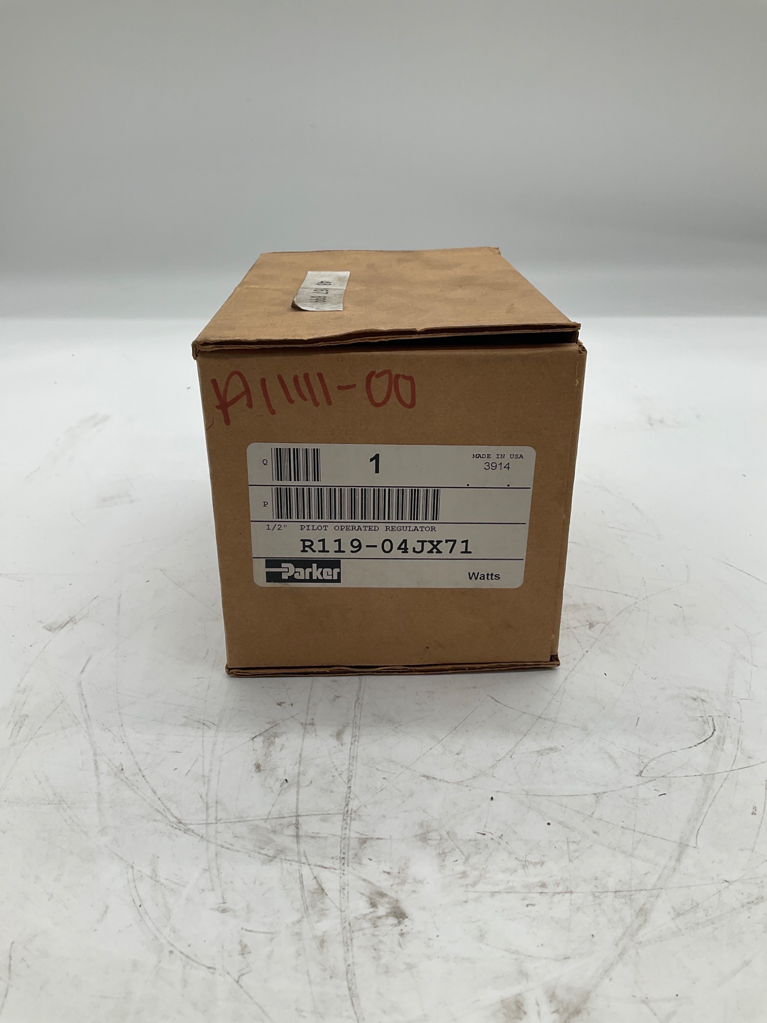 PARKER R119-04JX71 Pneumatic Pressure Regulator USED 4