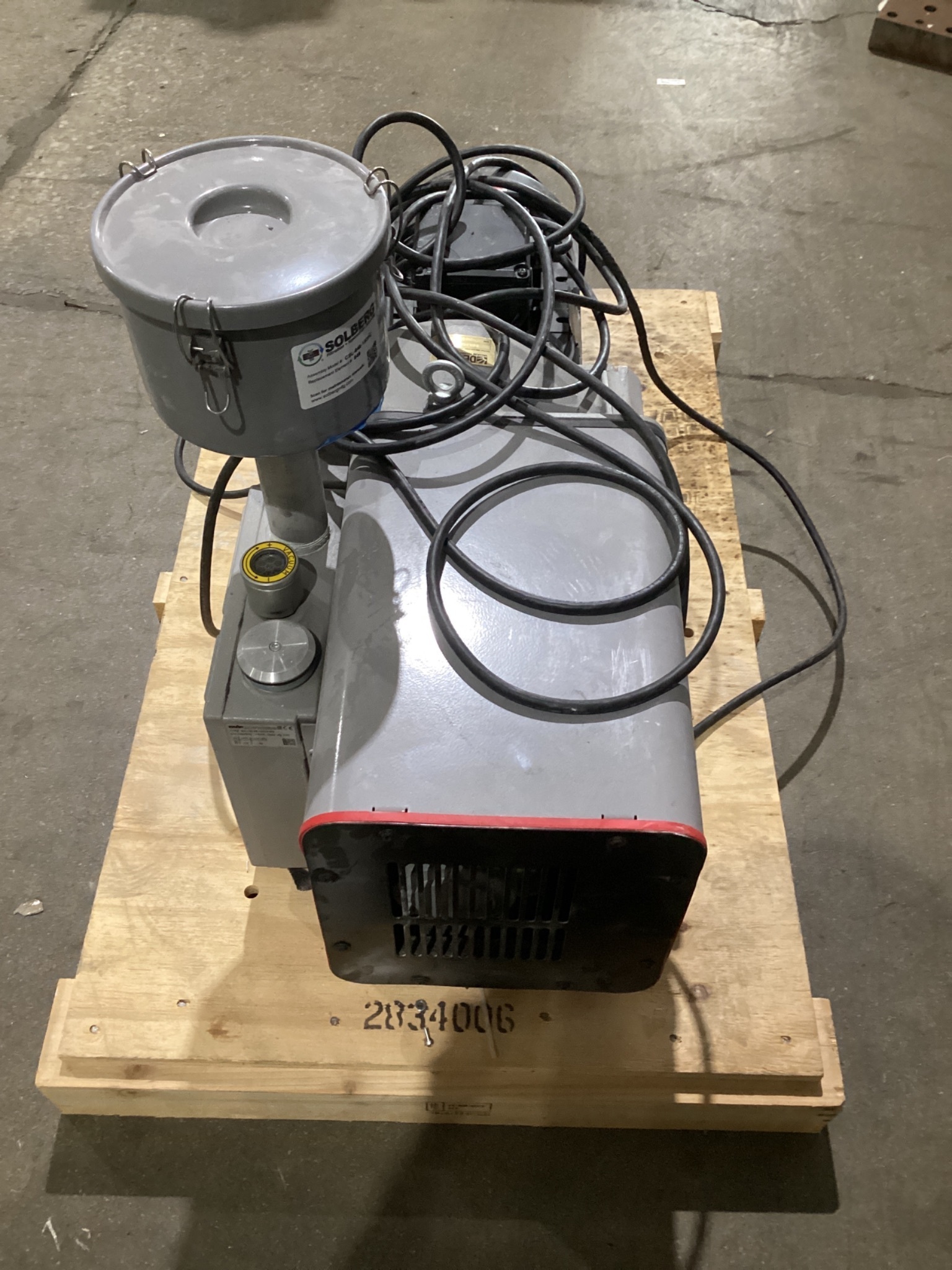 DEKKER 9815023/SC Vacuum Pump System 5.5HP NEW 1