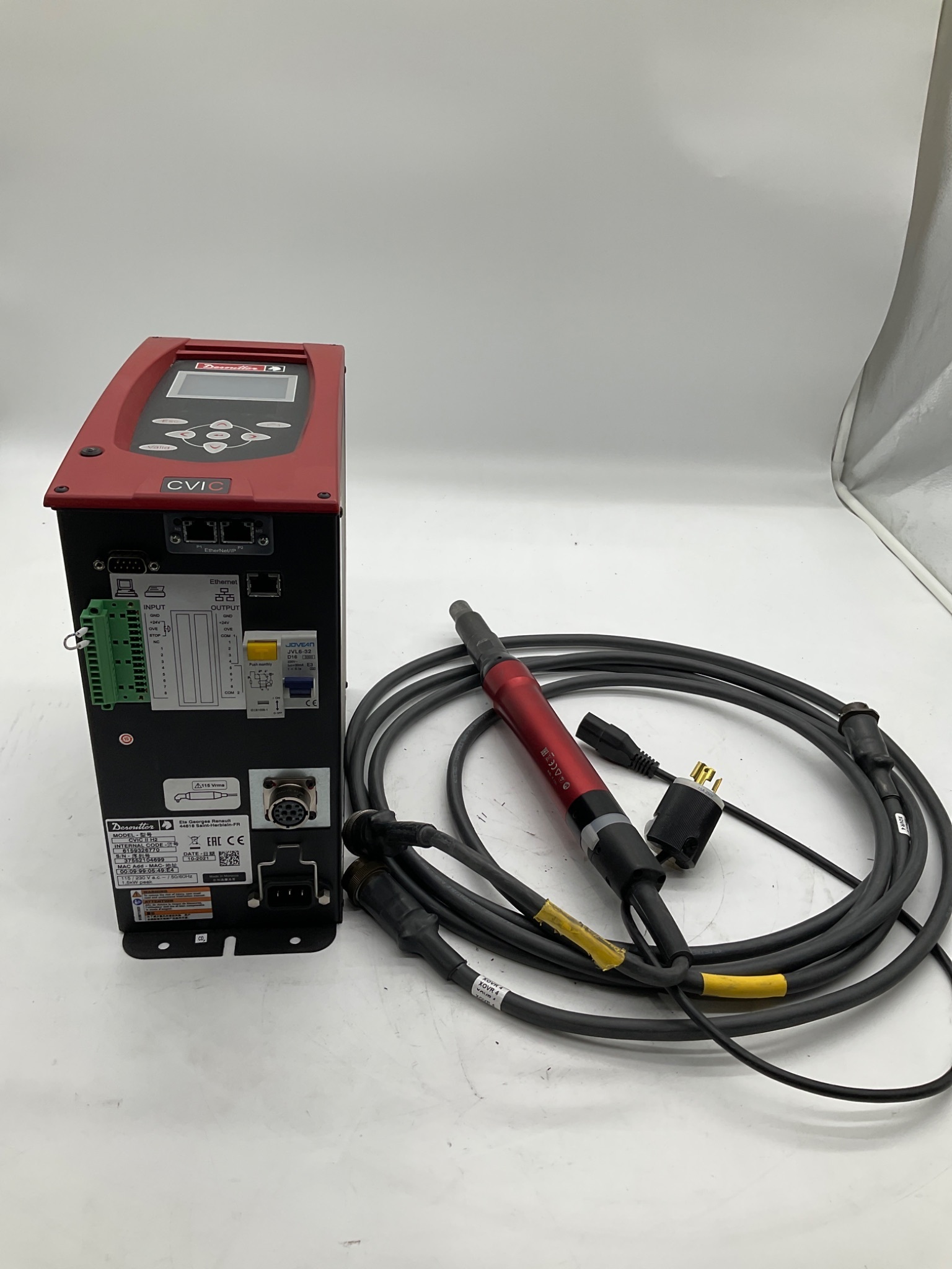DESOUTTER CVIC II H2 With ECSF16-03 Corded Electric Nutrunner USED 0