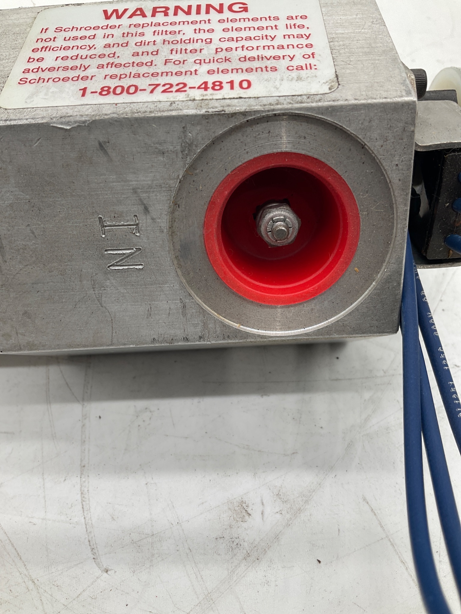 SCHROEDER NF301NN10SMS2 Hydraulic Filter 3000 PSI USED 4