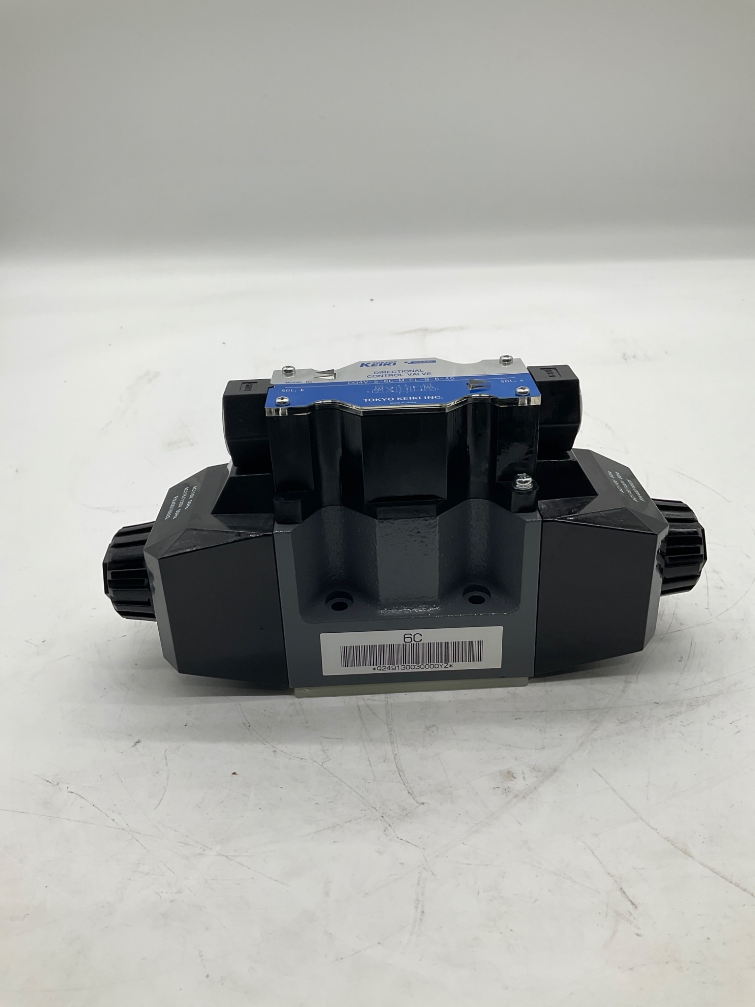 TOKYO KEIKI DG4V-5-6C-M-PL-B-6-40 Hydraulic Directional Control Valve USED 0