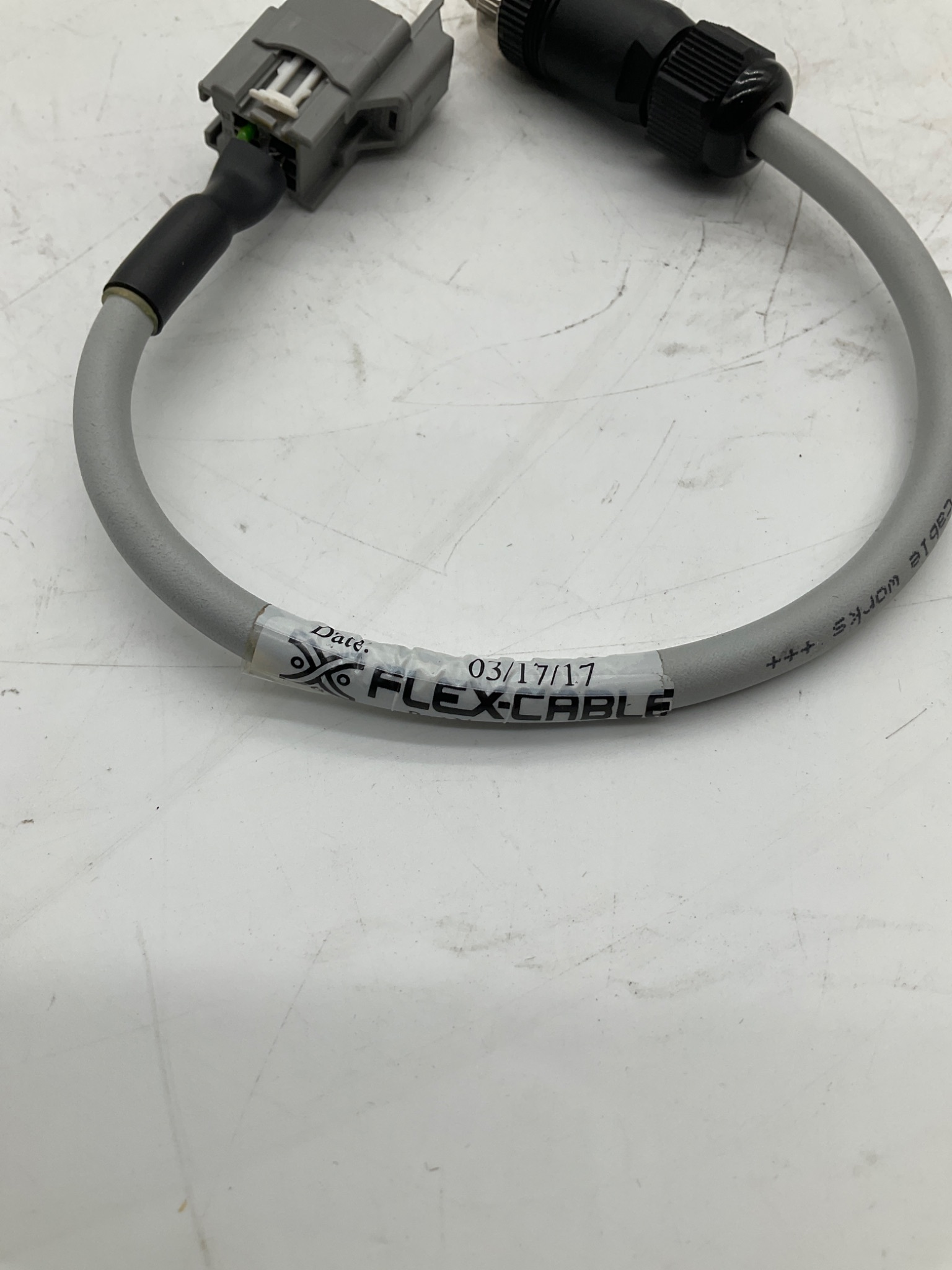 FLEX-CABLE FC-D258BASE-11122-H012 DeviceNet Adapter Cable 12 In USED 2