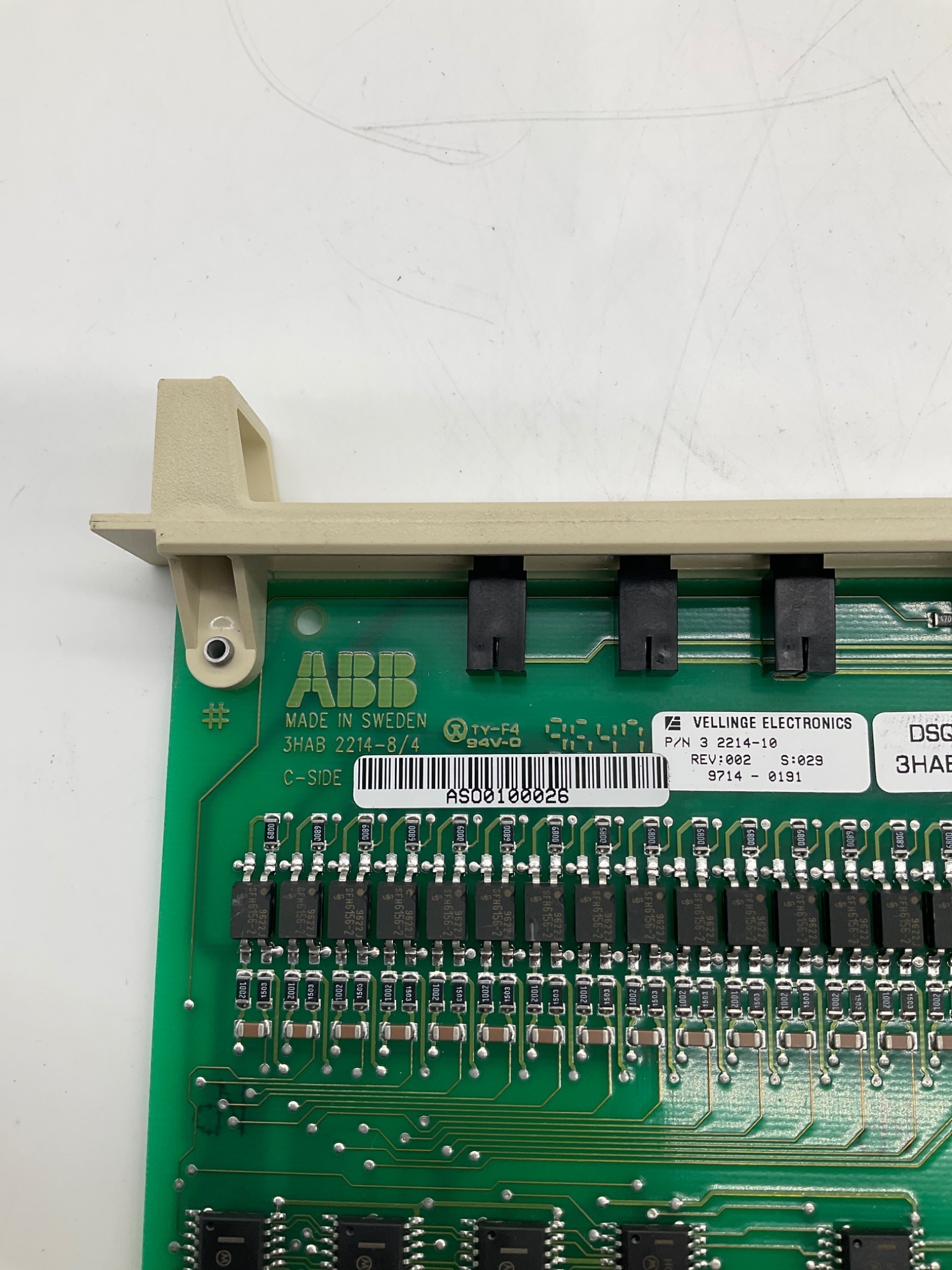 ABB 3HAB 2214-8/4 Digital Signal Board USED 3
