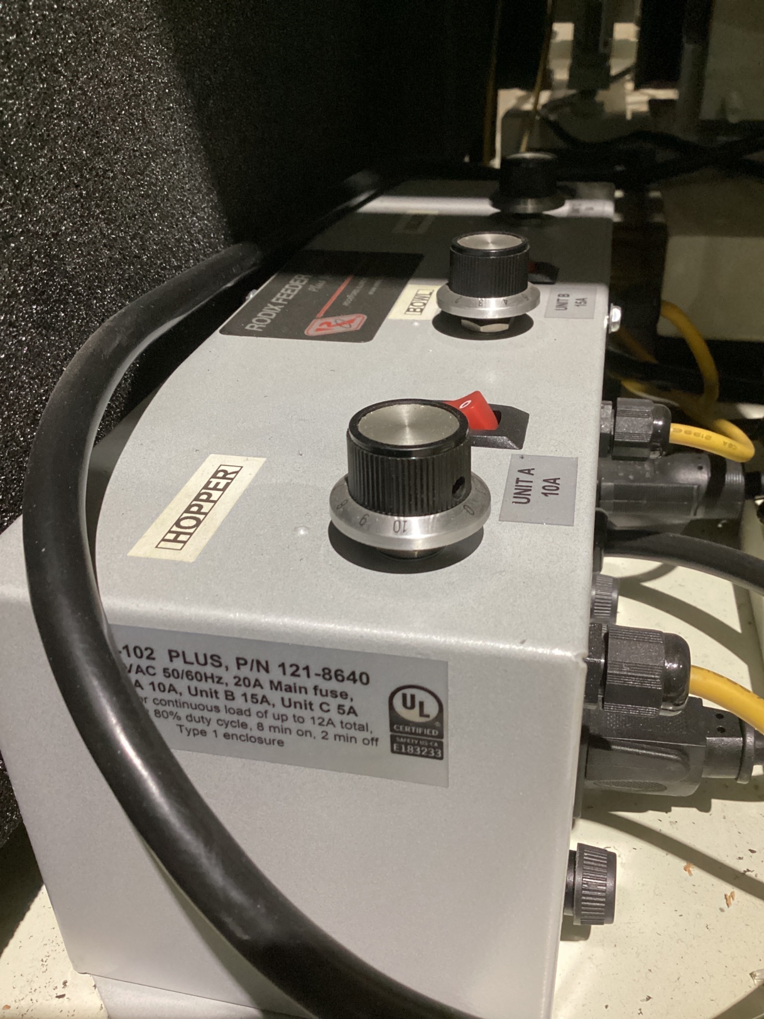 RODIX 121-8640 Vibratory Bowl Feeder System USED 5