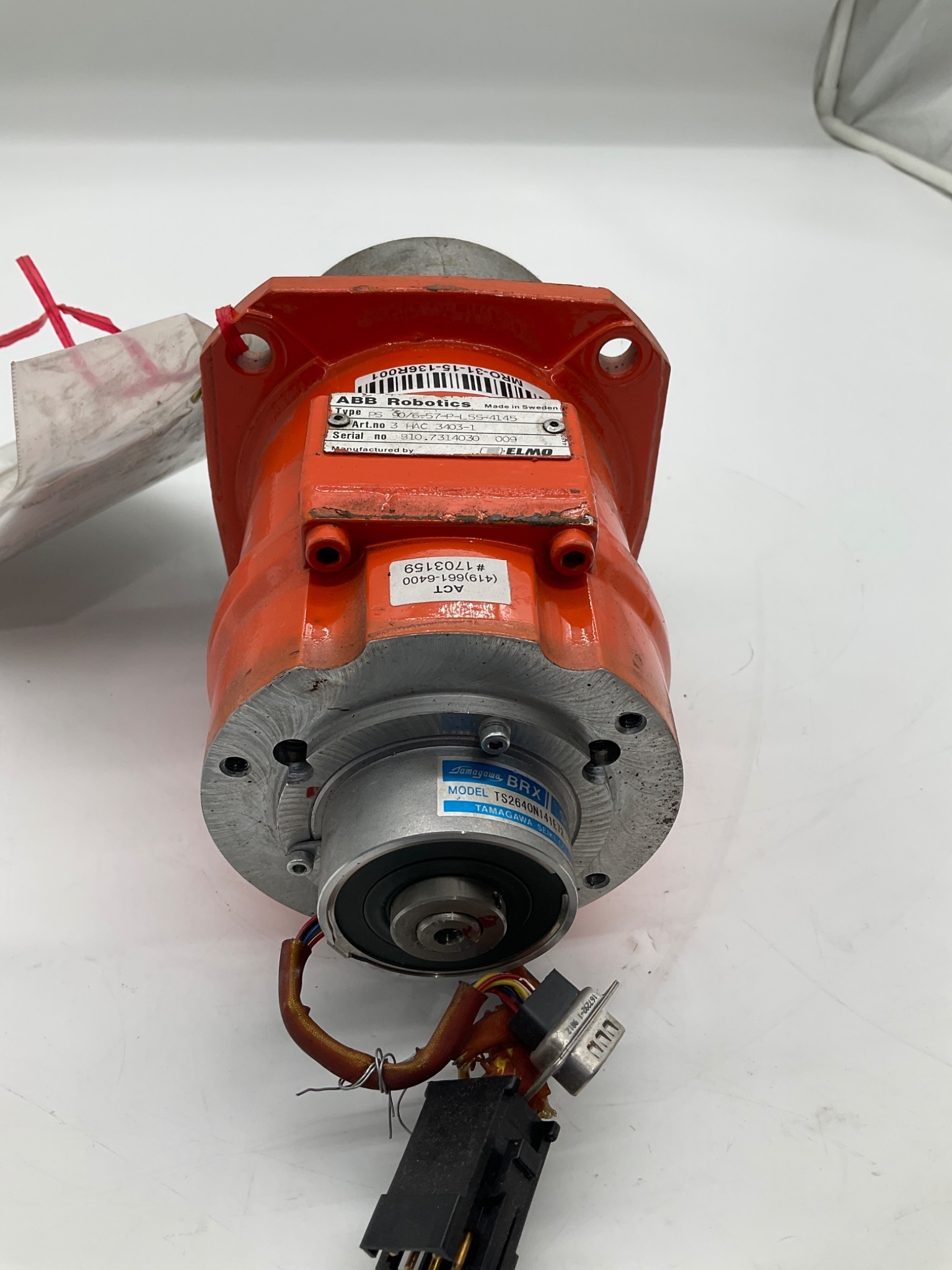 ABB ROBOTICS PS 90/6-57-P-LSS-4145 Servo Motor USED 1