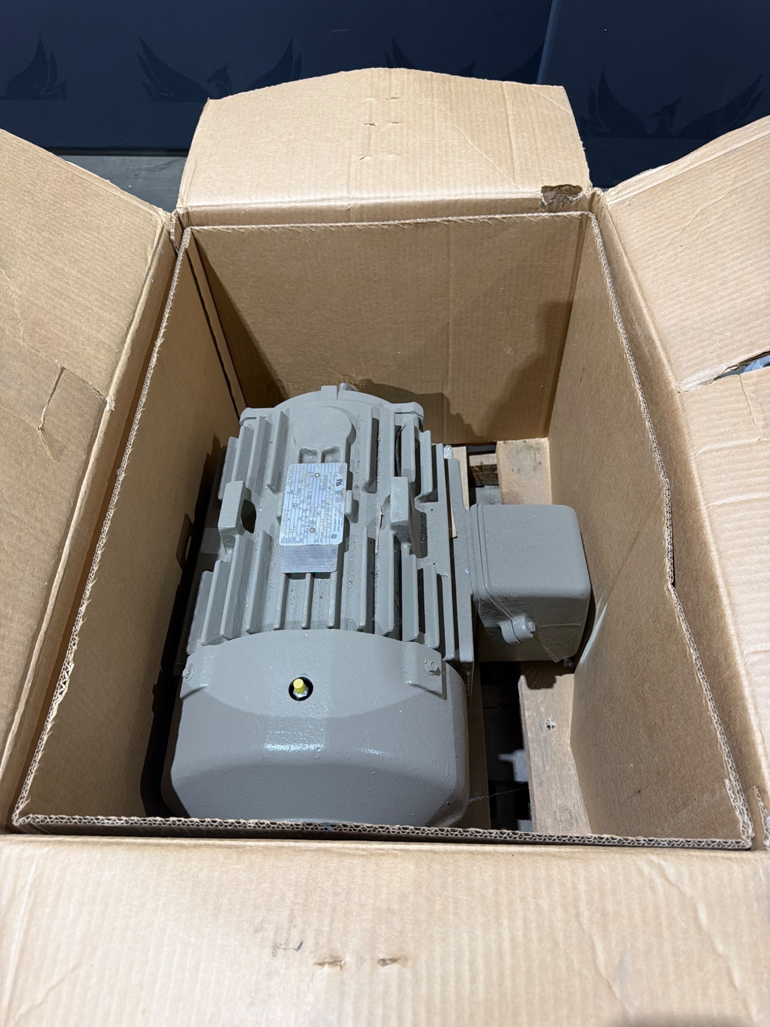 GENERAL ELECTRIC 5KS254SAA308 Severe Duty Motor 7.5HP NEW 0