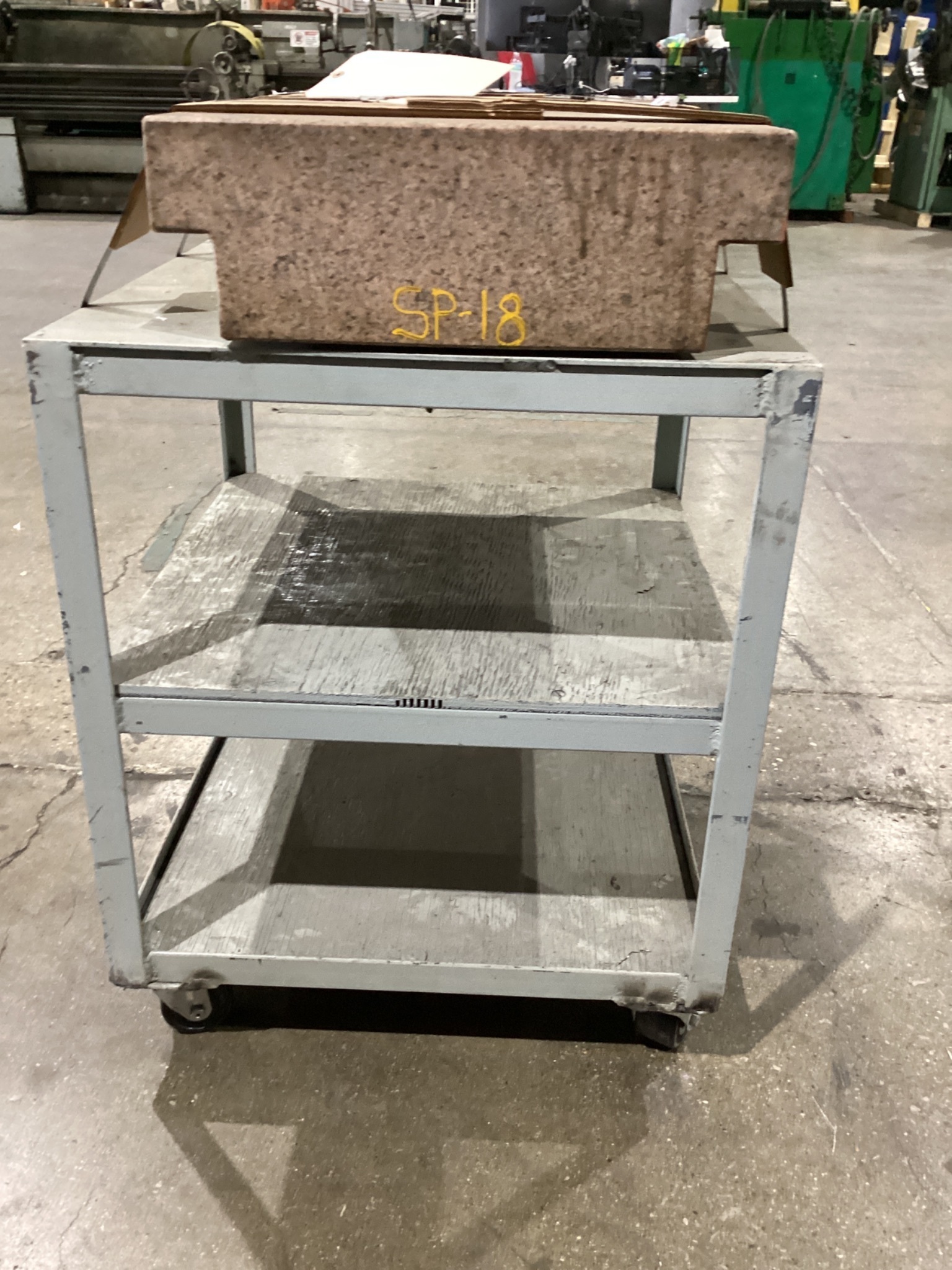 STARRETT 88629 Grade AA Granite Surface Plate 18" x 24" USED 3