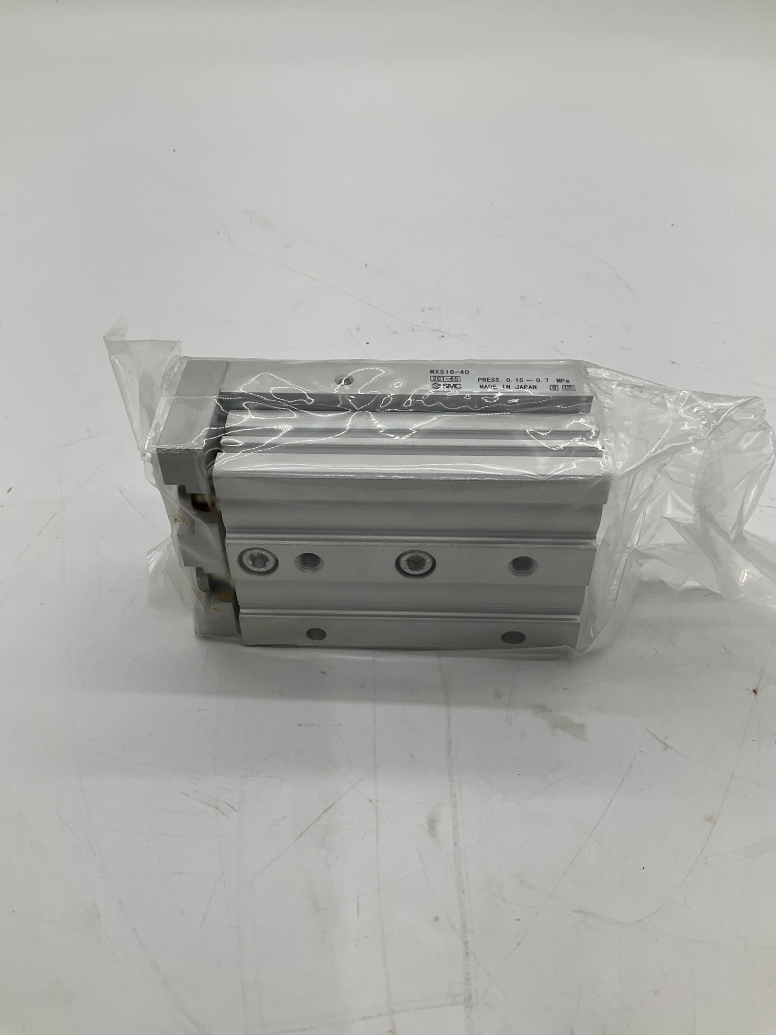 SMC MXS16-40 Air Slide Table NEW 0