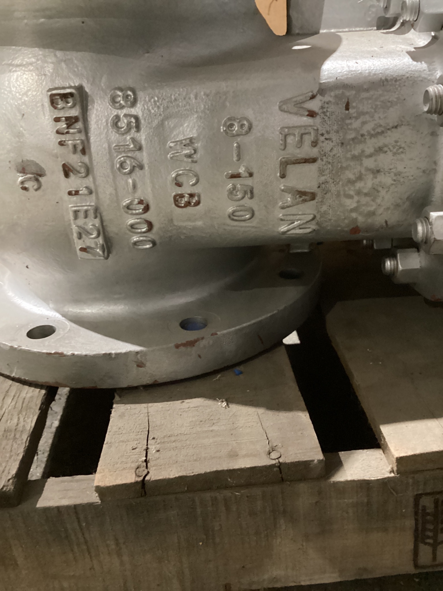 VELAN 8516-000 8 Inch Class 150 WCB Gate Valve NEW 4