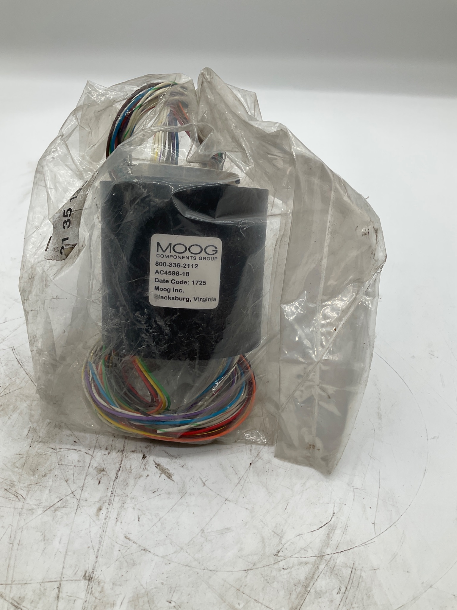 MOOG AC4598-18 Slip Ring Capsule NEW 0