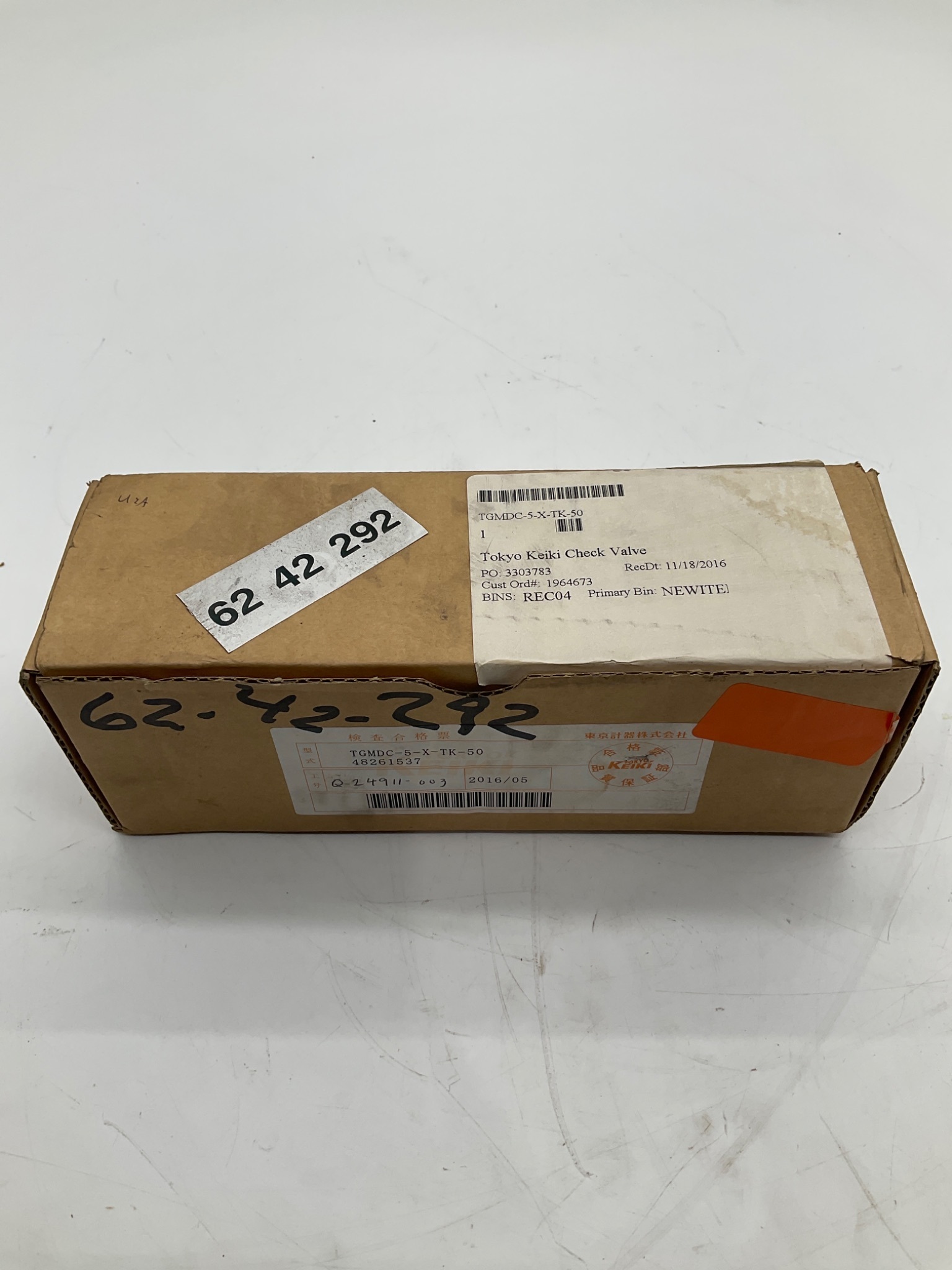 TOKYO KEIKI TGMDC-5-X-TK-50 Stack Valve NEW 3