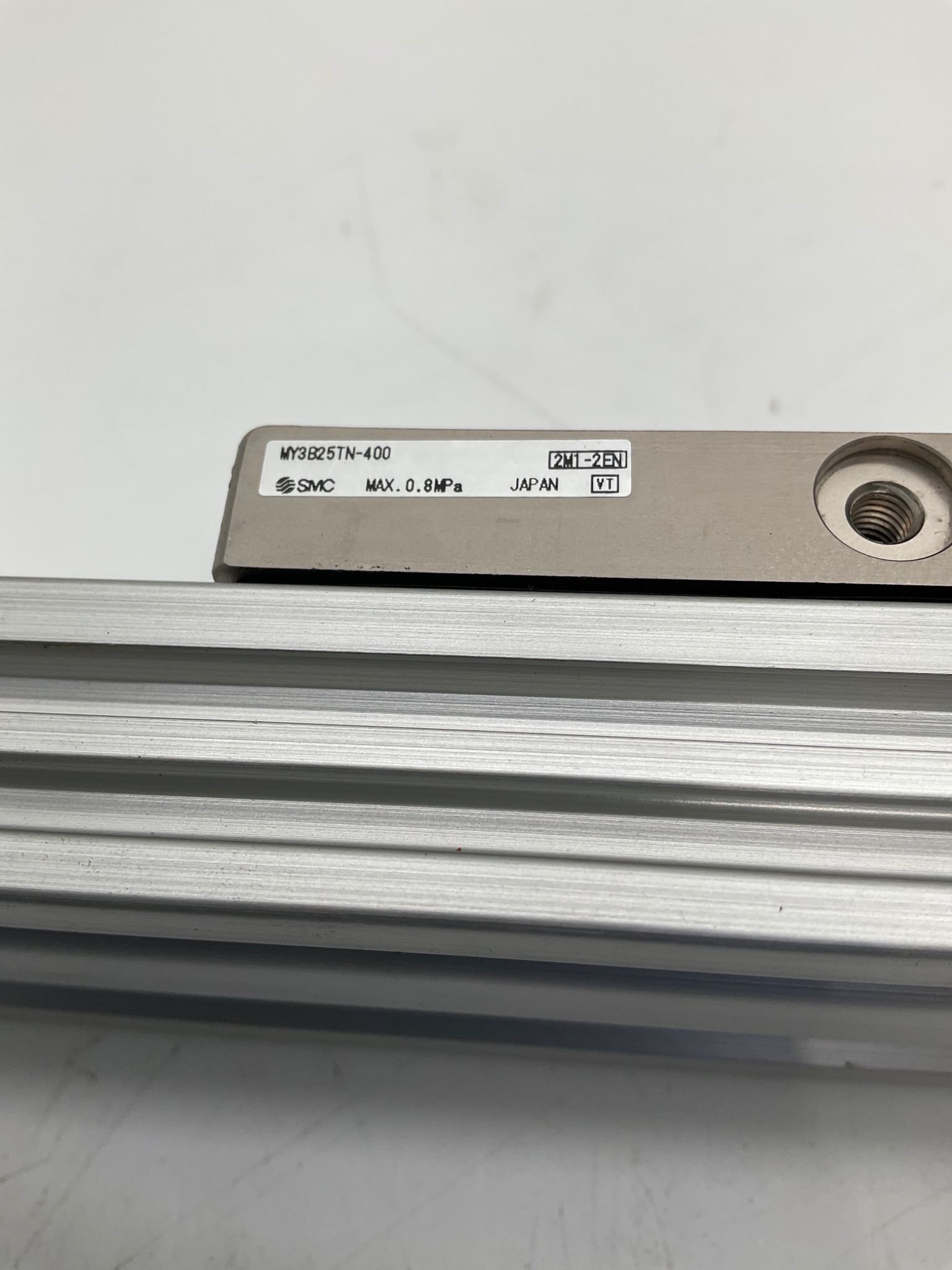 SMC MY3B25TN-400 Mechanically Jointed Rodless Cylinder USED 1