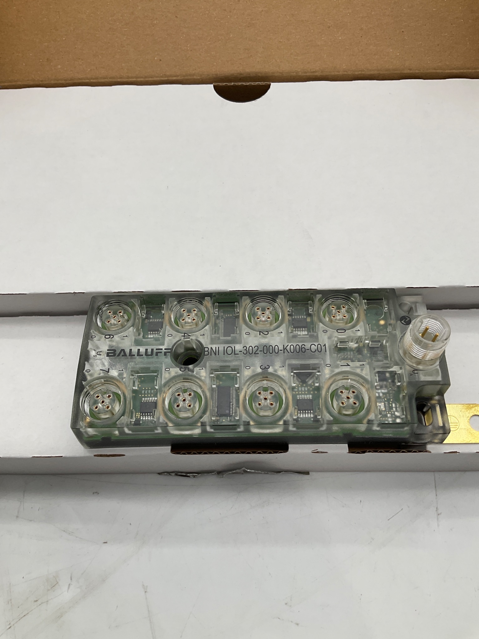BALLUFF BNI005U BNI IOL-302-000-K006-C01 IO-Link I/O Module NEW 5