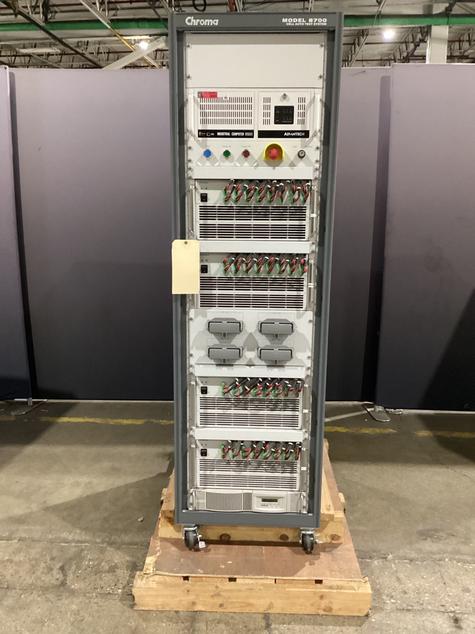 CHROMA 8700 Cell Auto Test System USED 0