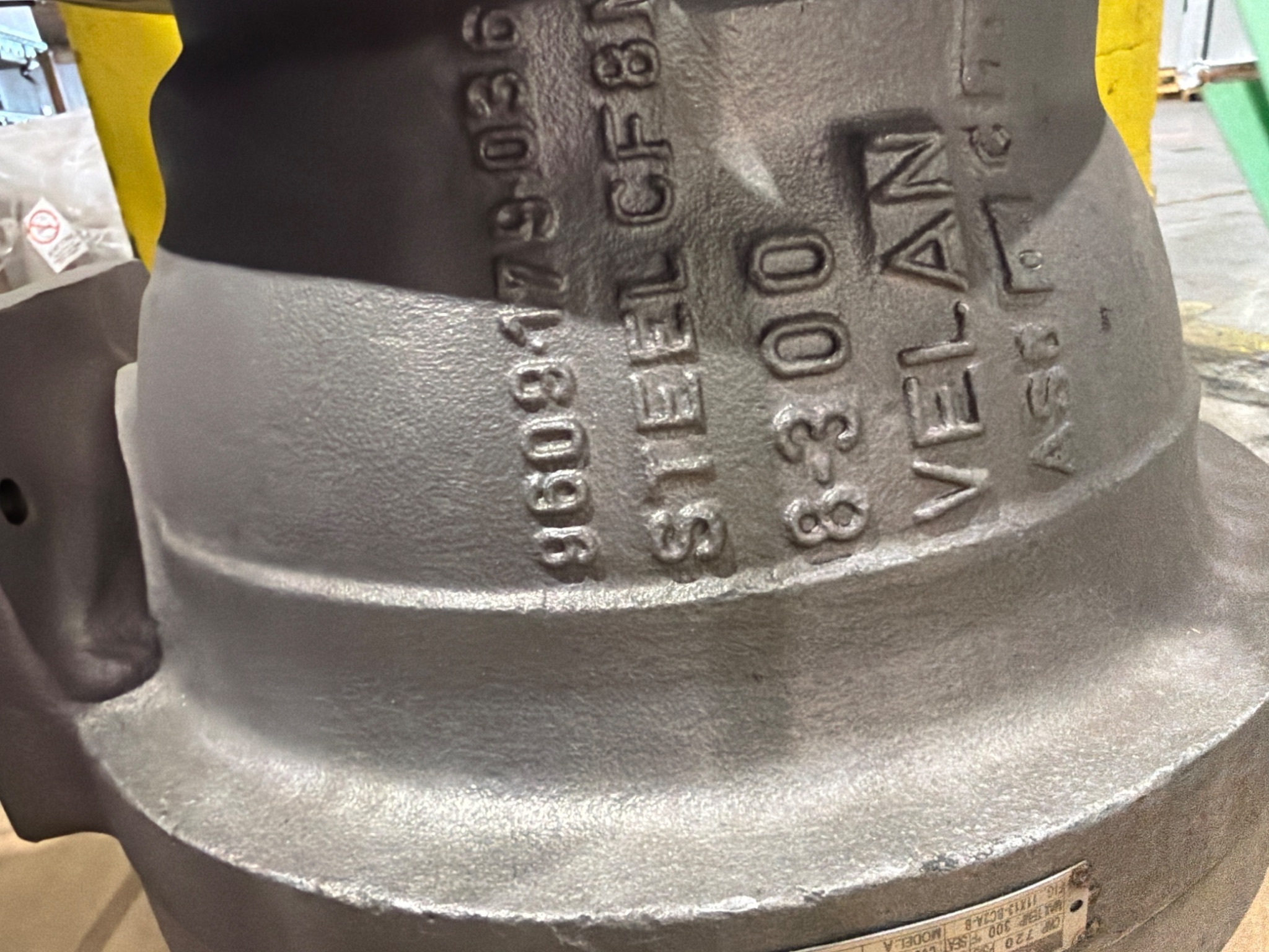 Velan 11X13-BG2A-B Flanged Check Valve CF8M / Model A Class 300 NEW 3