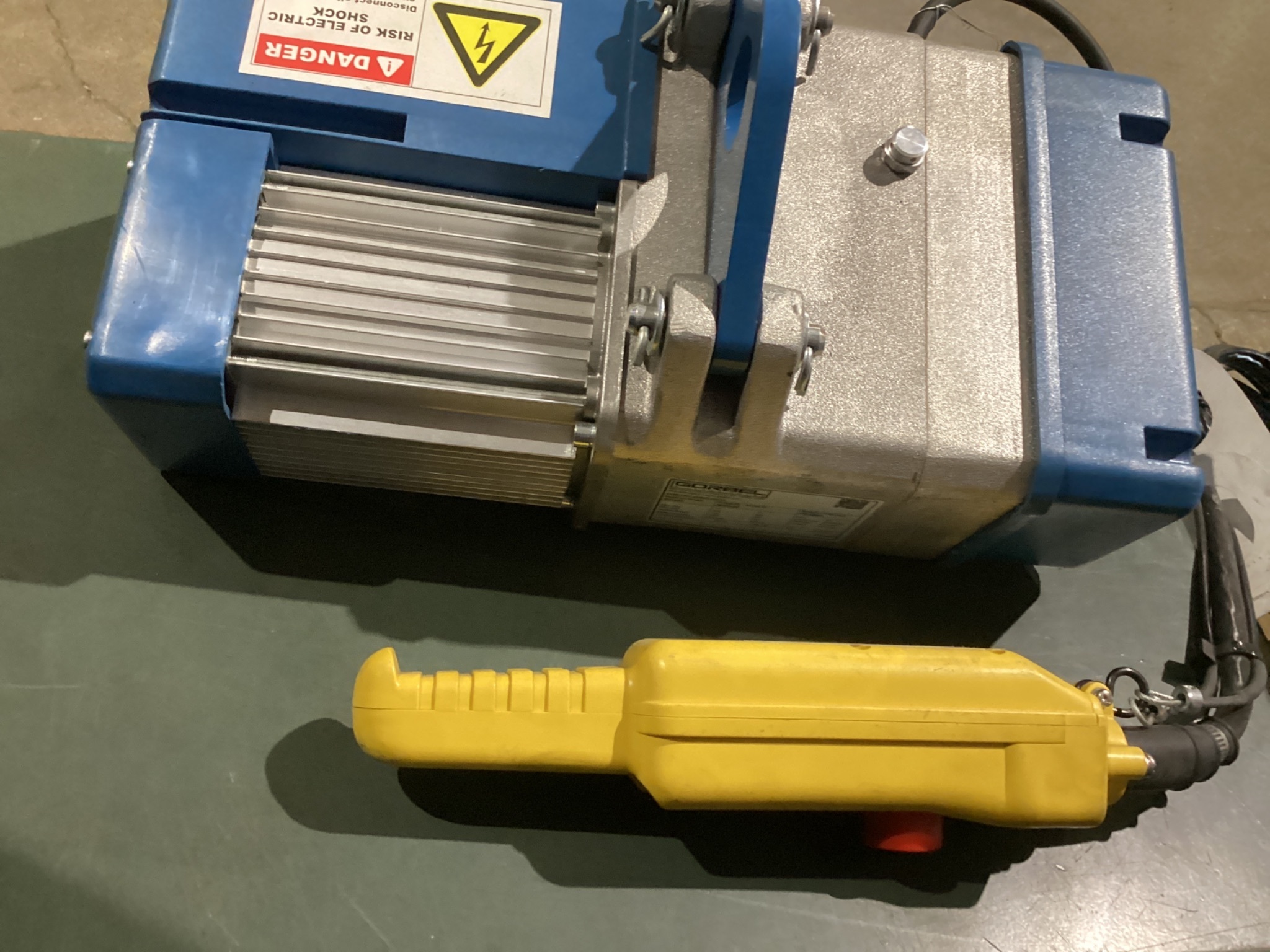 GORBEL 94872 GS Series 1/8 Ton Electric Chain Hoist NEW 4